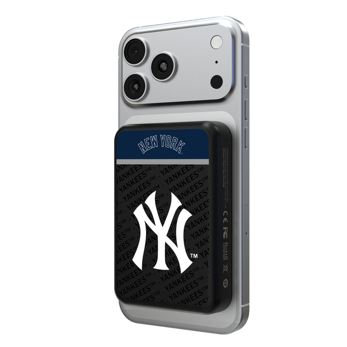 New York Yankees Endzone Plus Wireless Mag Power Bank