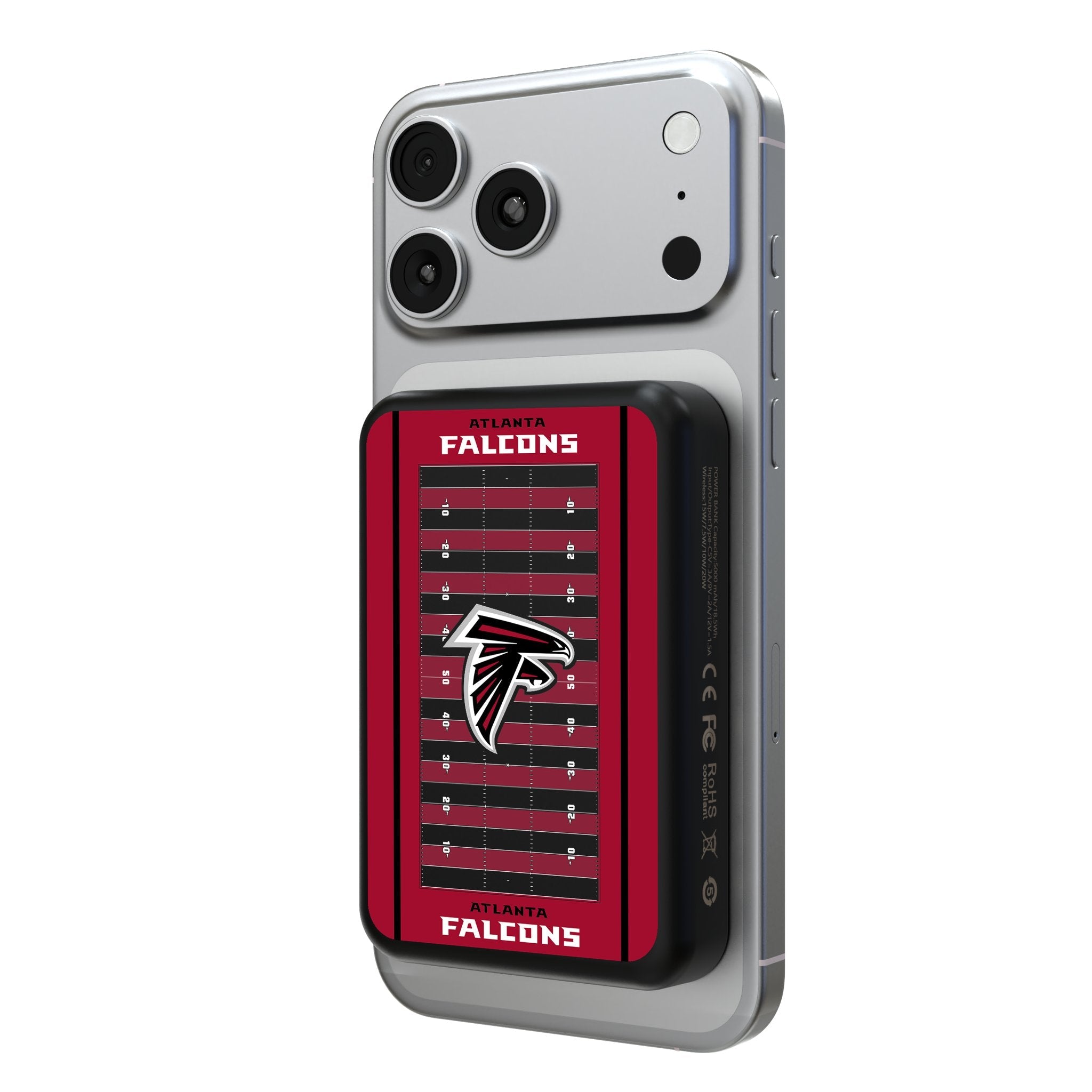 Atlanta Falcons Field Wireless Mag Power Bank 1