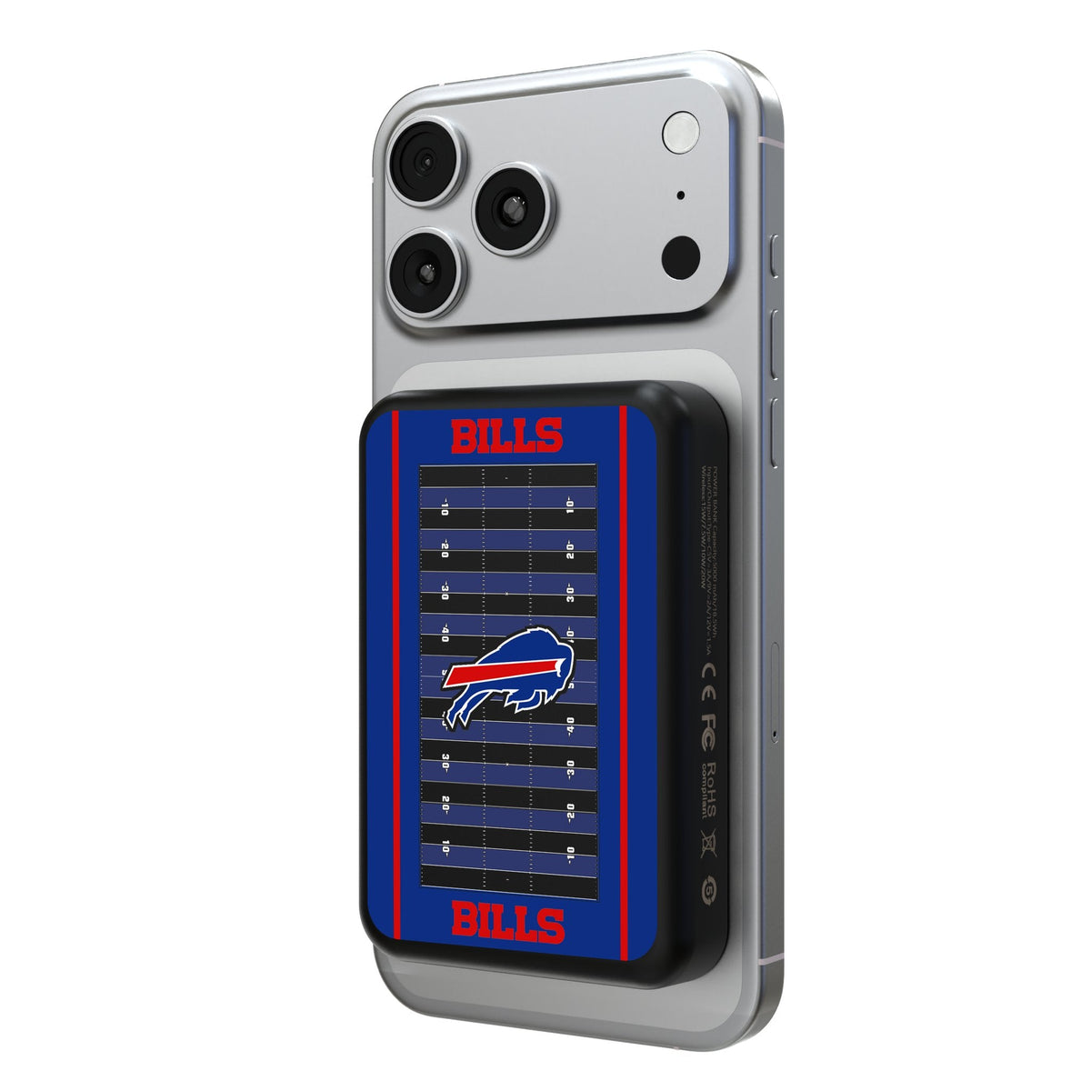 Buffalo Bills Field Wireless Mag Power Bank