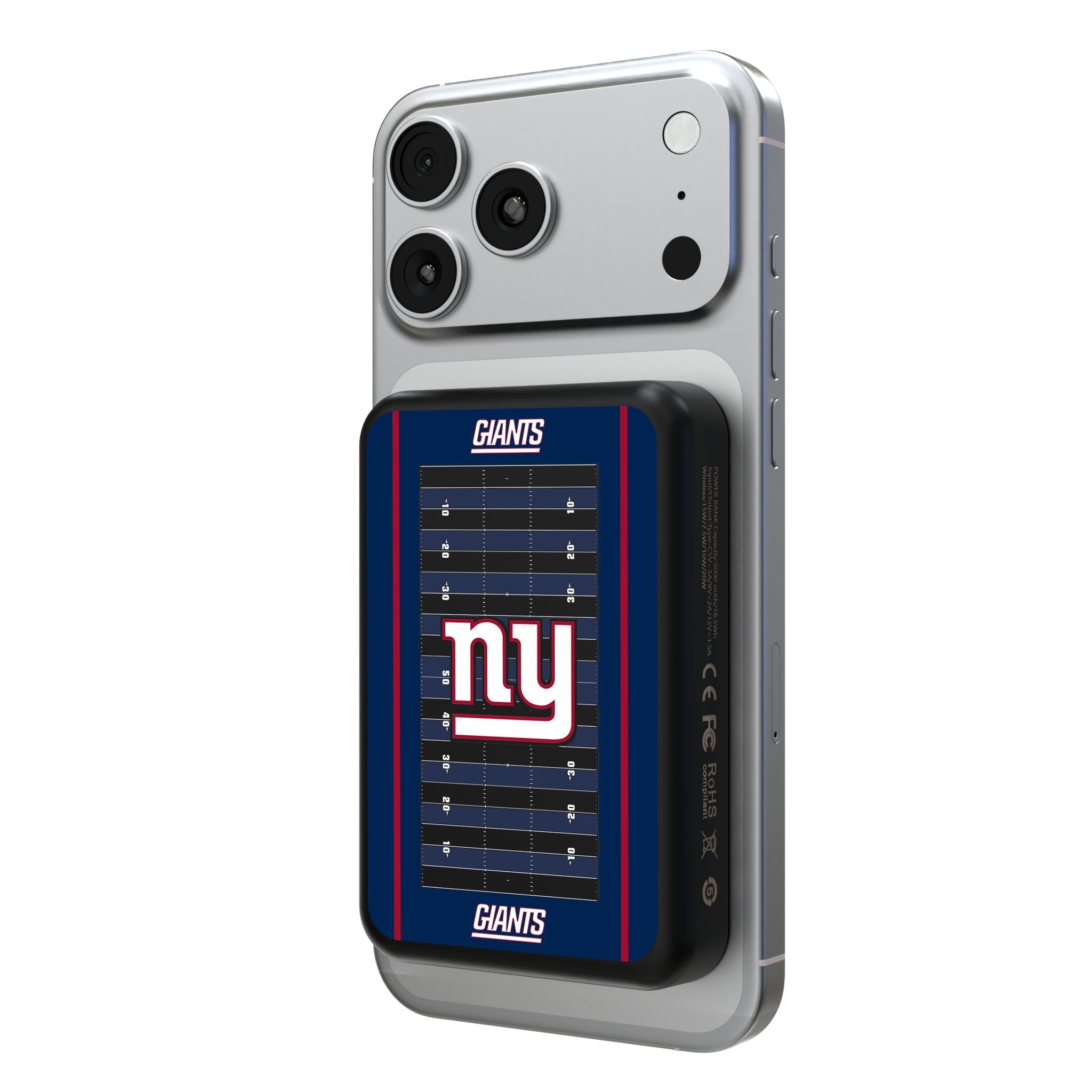 New York Giants Field Wireless Mag Power Bank