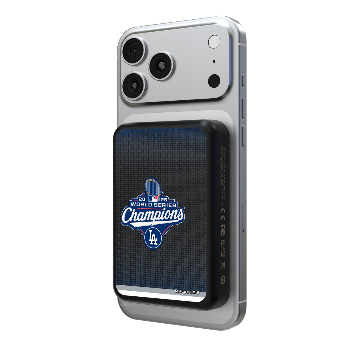 LA Dodgers 2024 MLB World Series Wireless Mag Power Bank