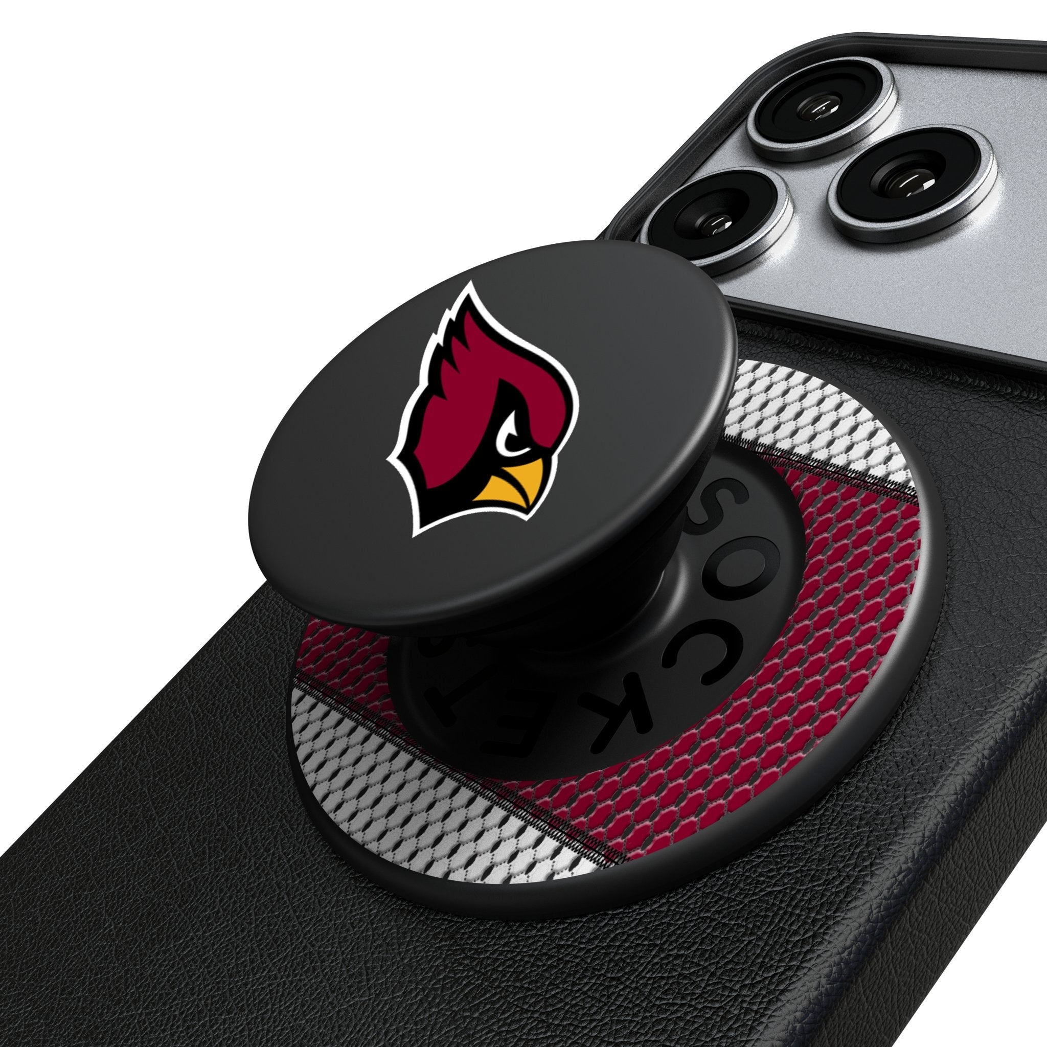 Arizona Cardinals Mesh PopSockets Magnetic Phone Grip and Stand