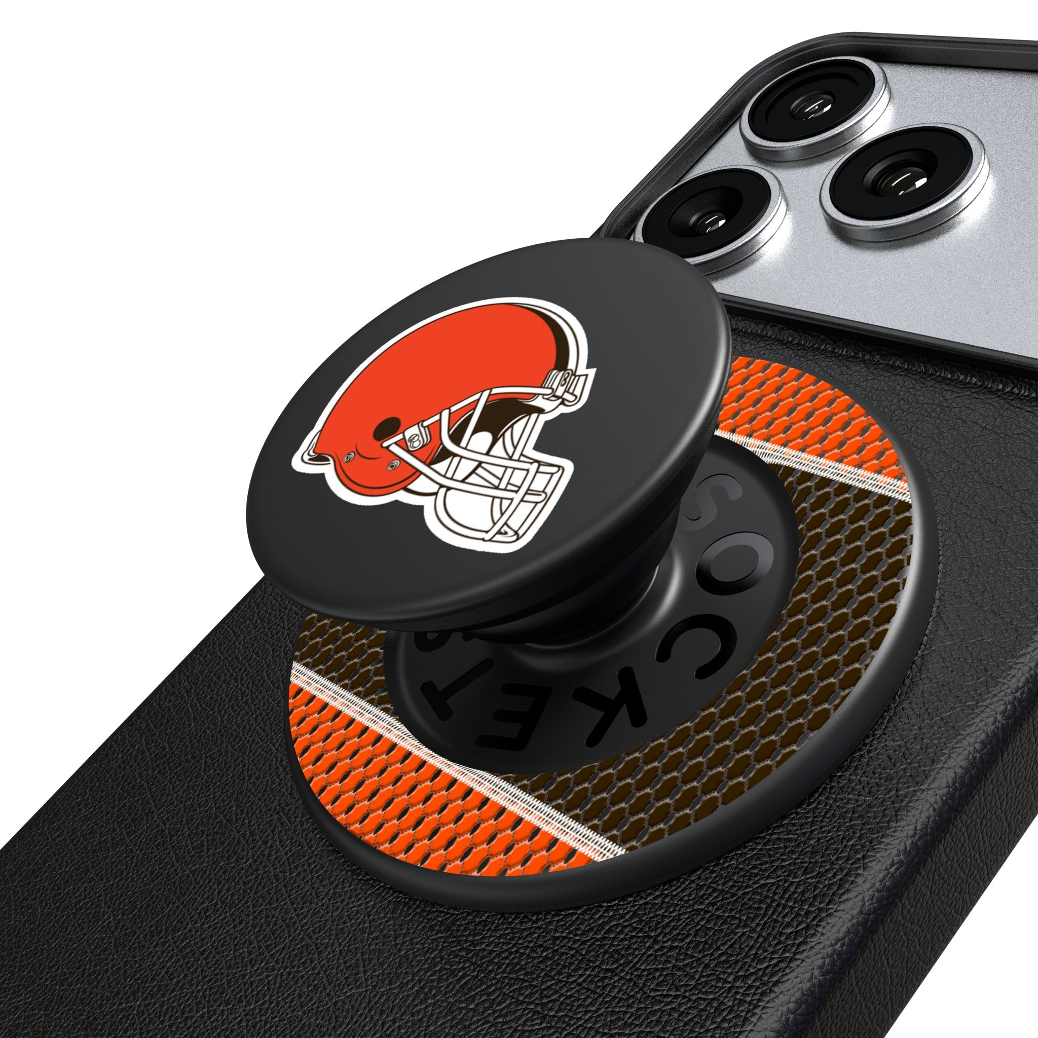 Cleveland Browns Mesh PopSockets Magnetic Phone Grip and Stand