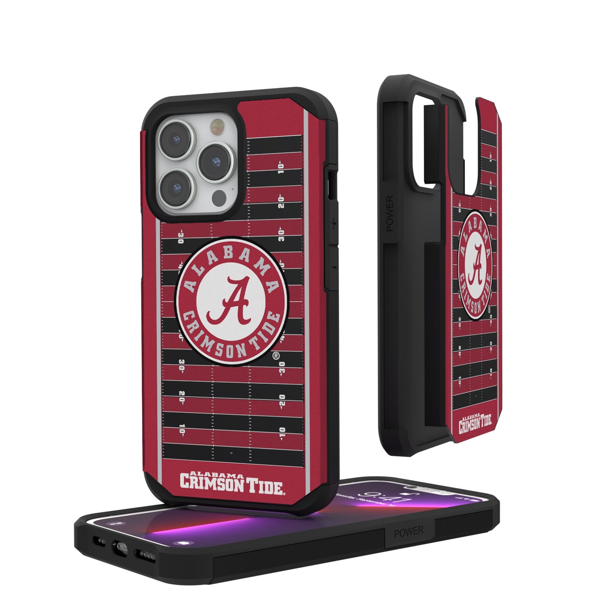 University of Alabama Crimson Tide Field Rugged Phone Case 1