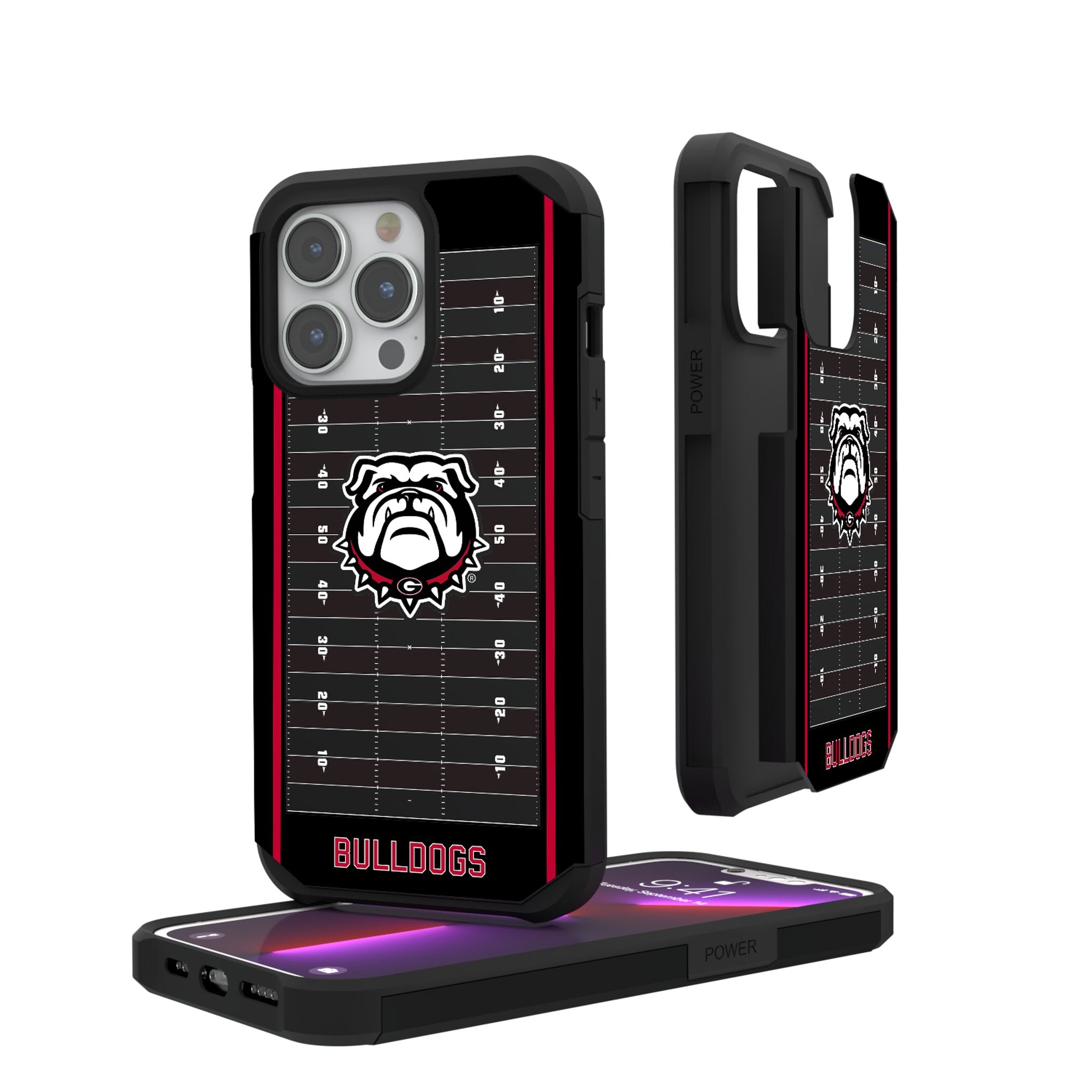 University of Georgia Bulldogs Uga Field Rugged Phone Case for Apple iPhone 1