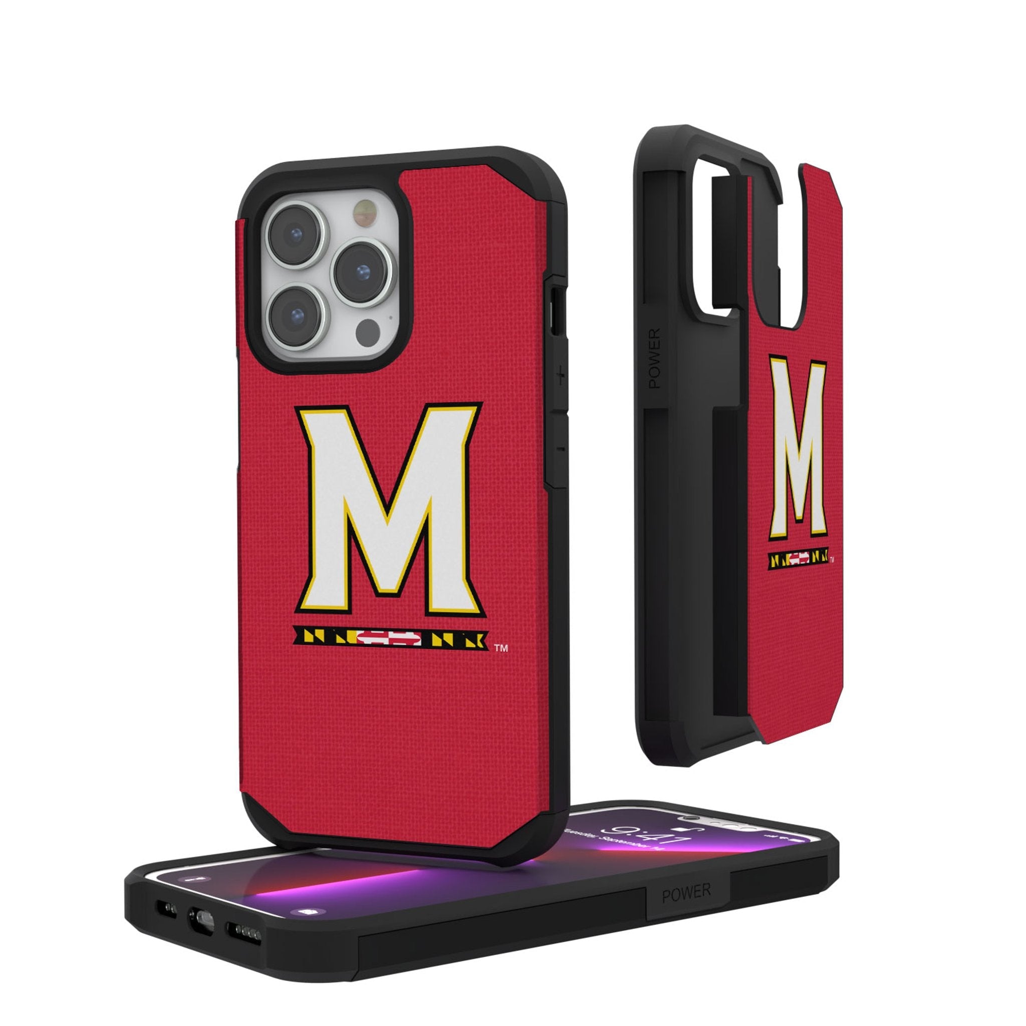 University of Maryland Terrapins Solid Rugged Phone Case 1