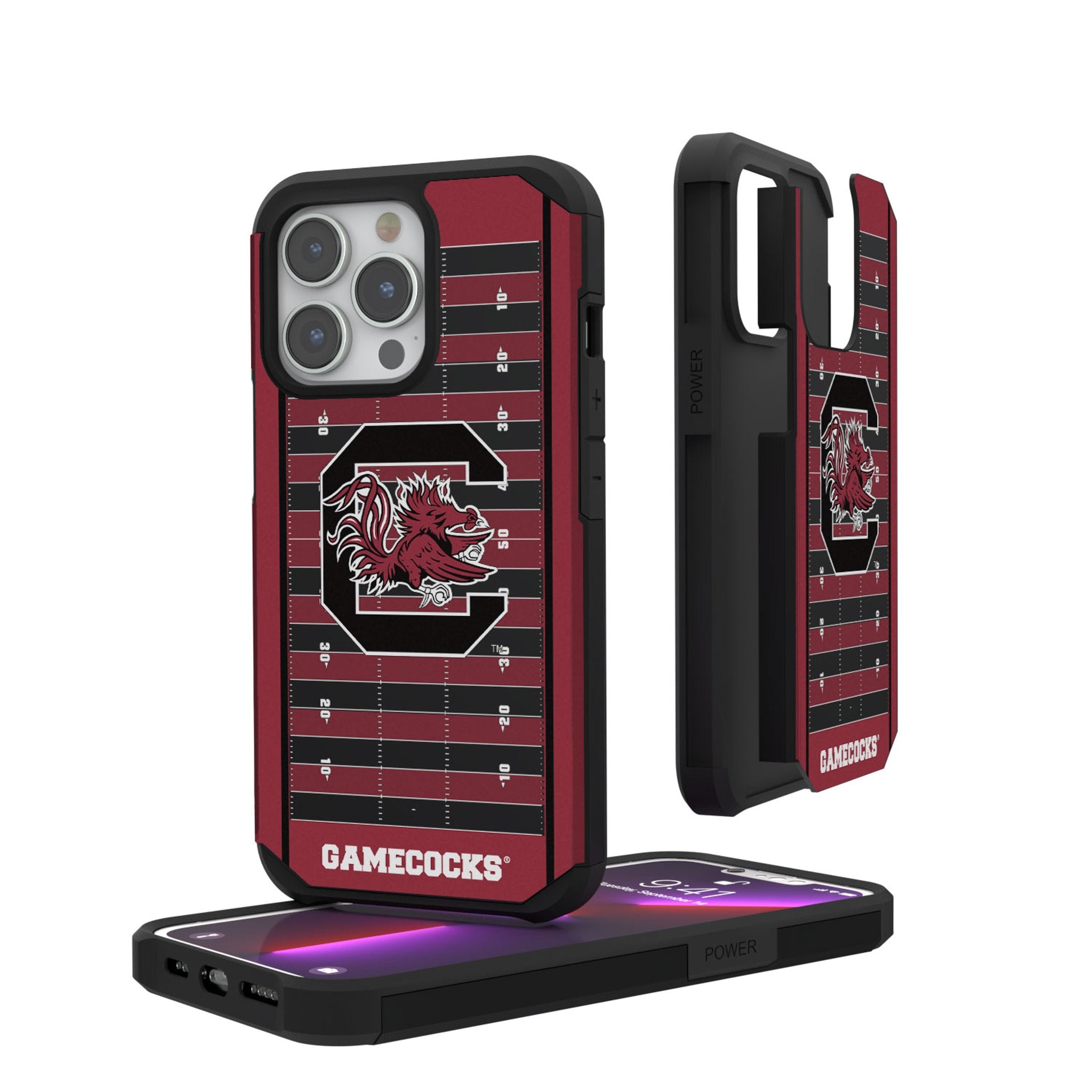 University of South Carolina Gamecocks Field Rugged Phone Case