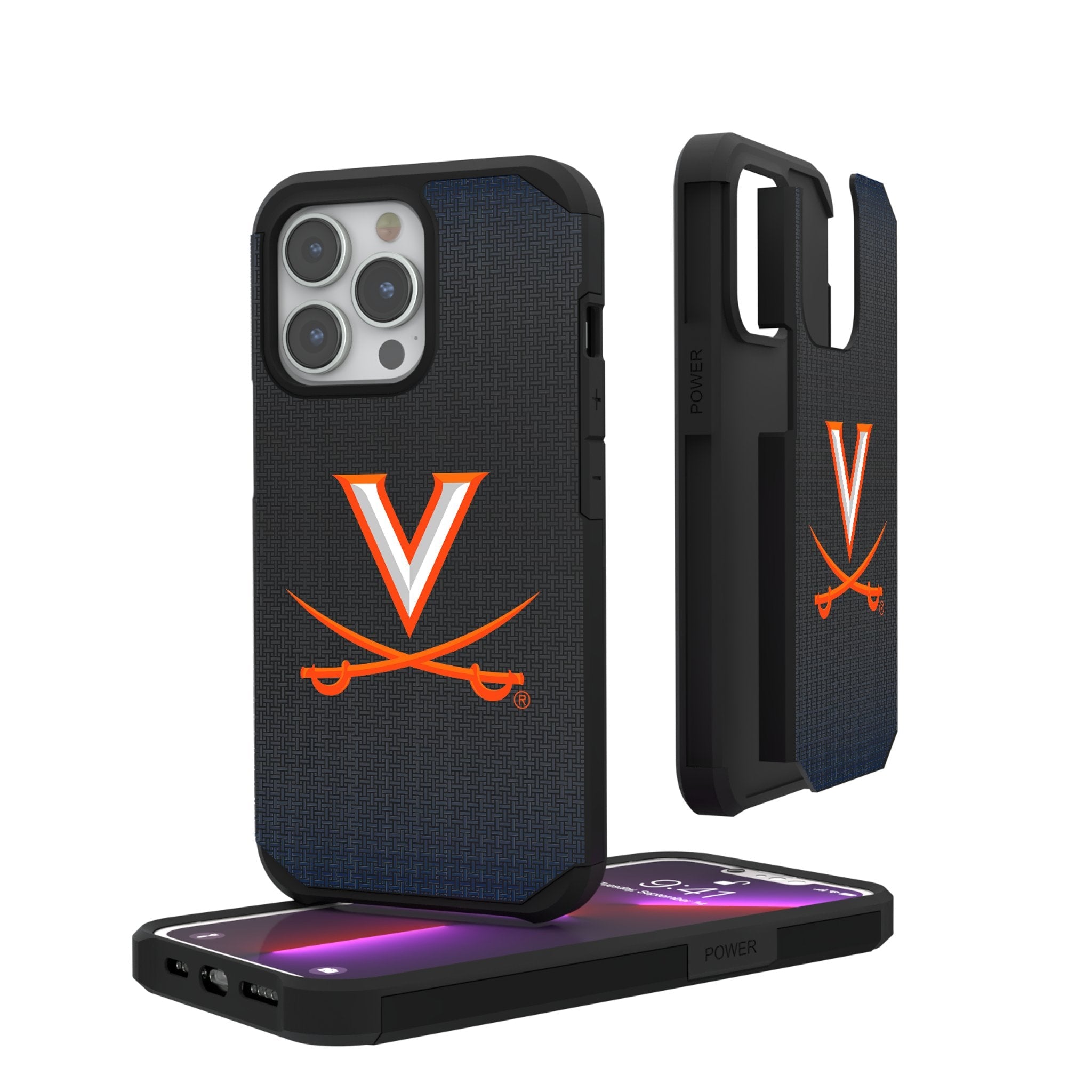 University of Virginia Cavaliers Linen Rugged Phone Case 1