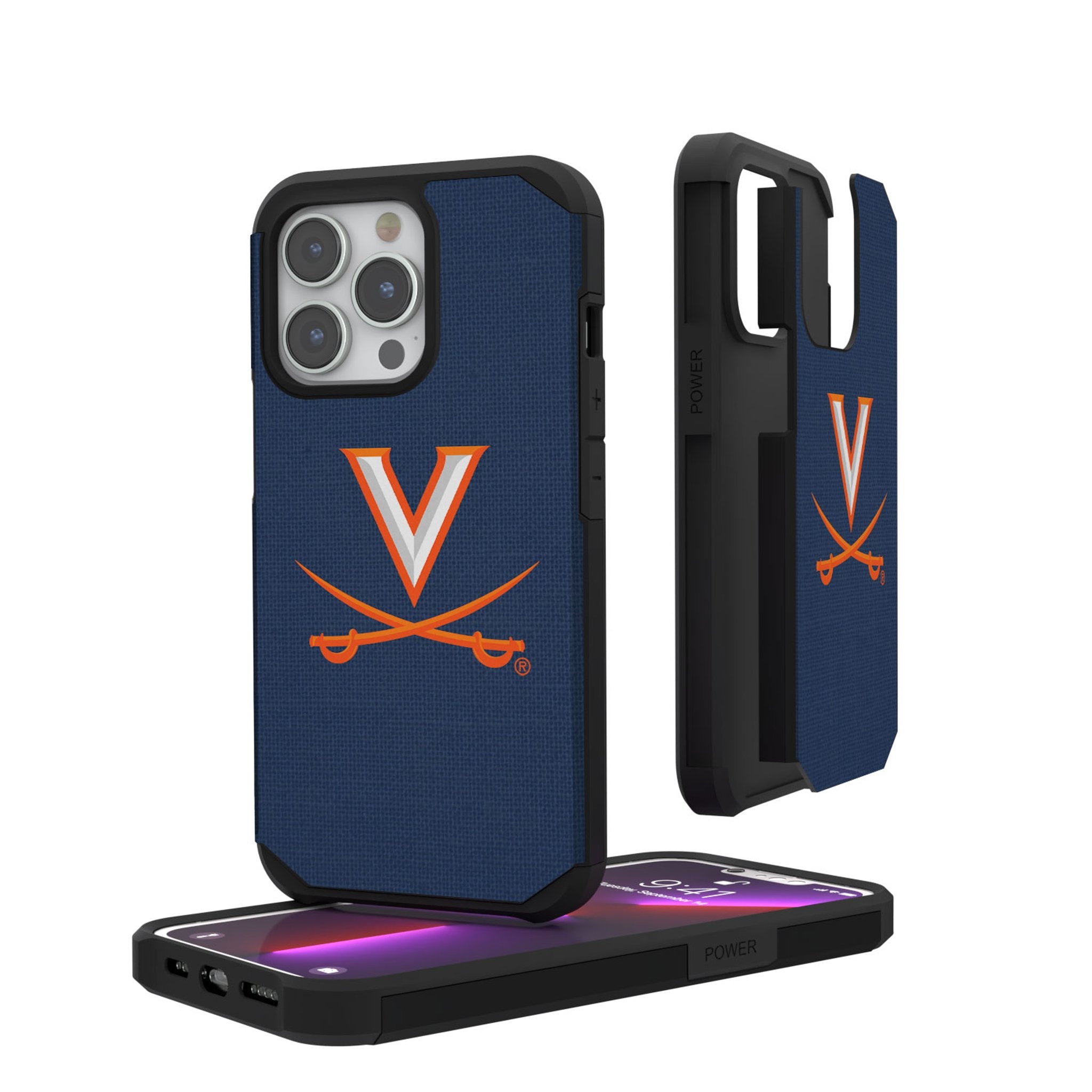 University of Virginia Cavaliers Solid Rugged Phone Case