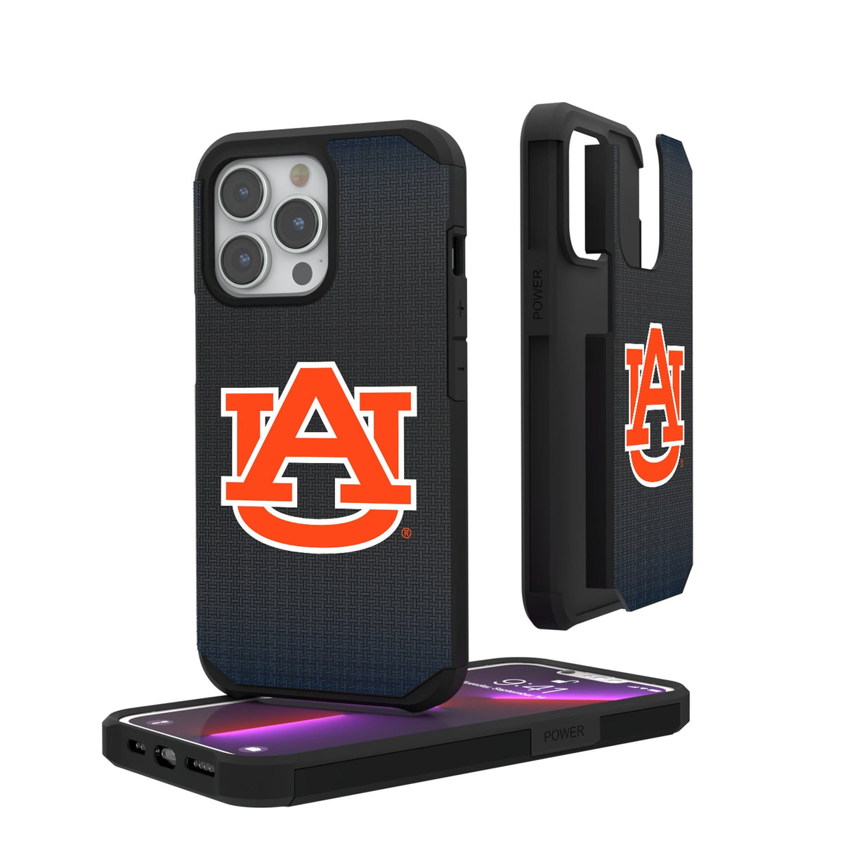 University of Auburn Tigers Linen Rugged Phone Case