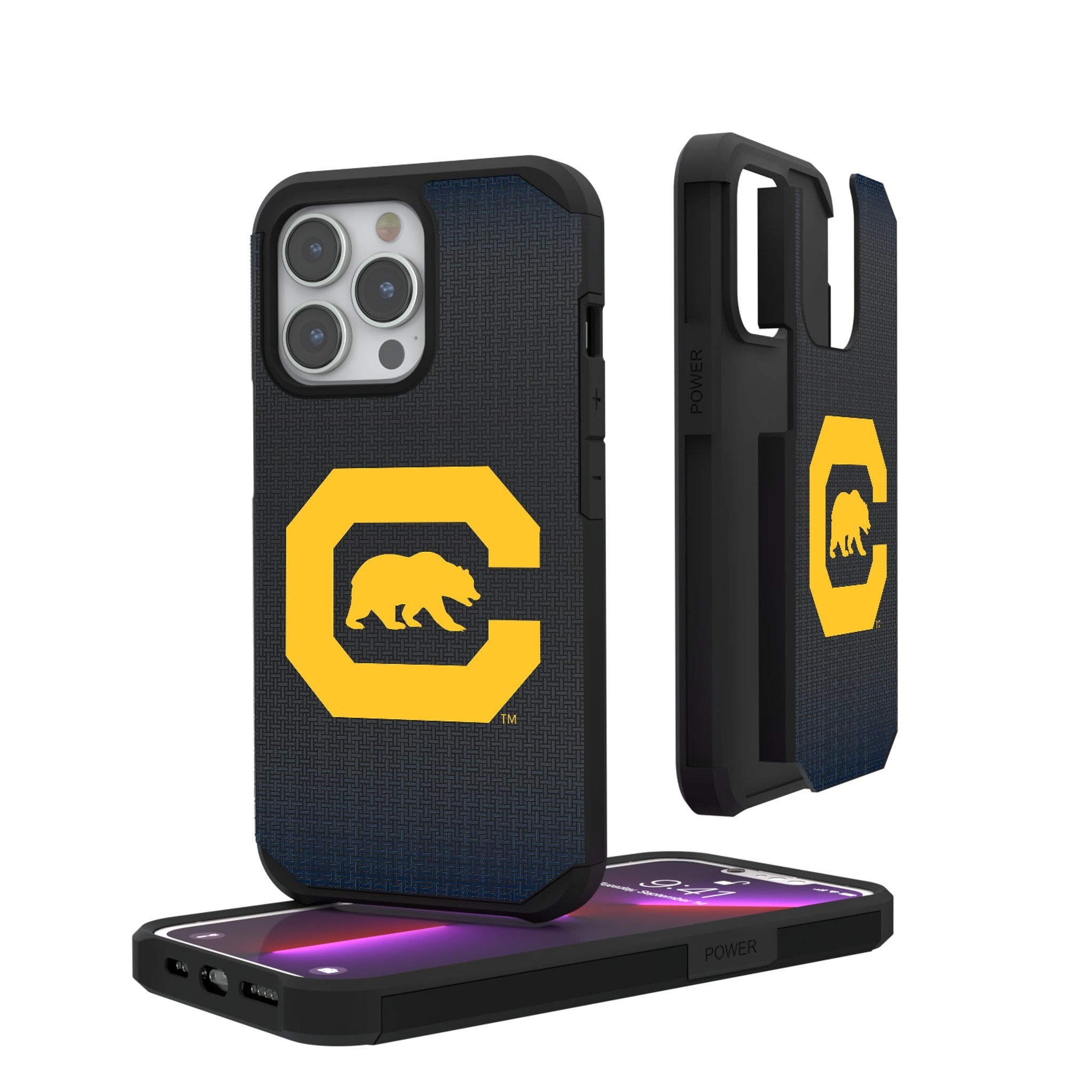 University of California Berkeley Golden Bears Linen Rugged Phone Case 1