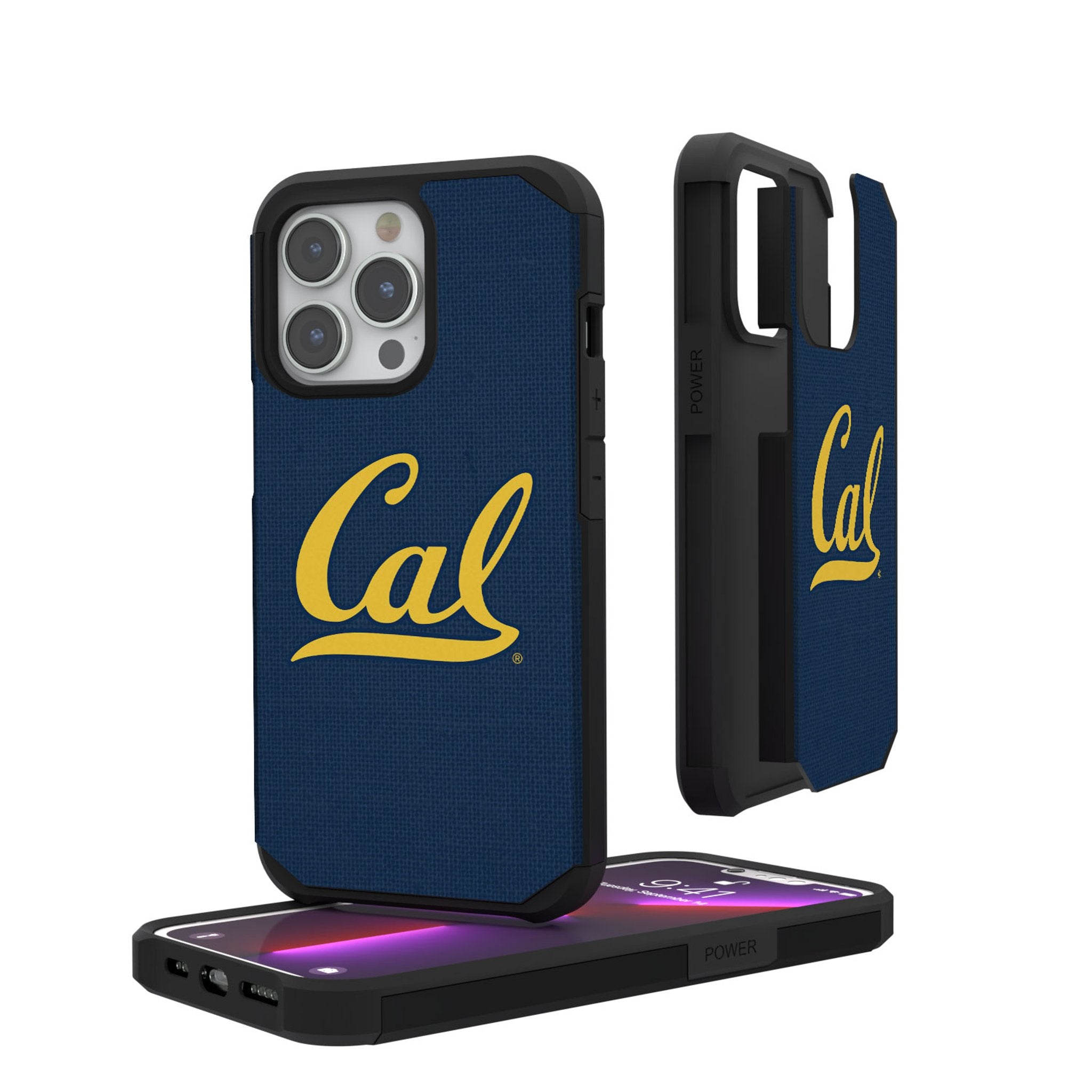 University of California Berkeley Golden Bears Solid Rugged Phone Case 1