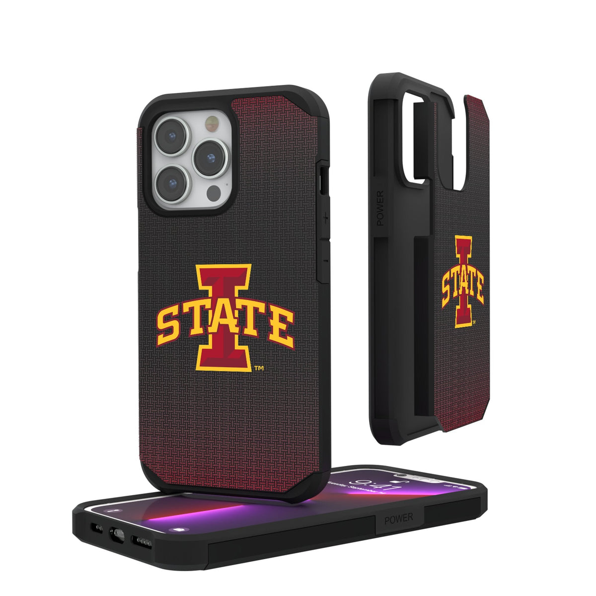 Iowa State University Cyclones Linen Rugged Phone Case