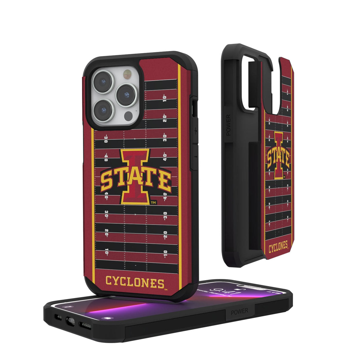 Iowa State University Cyclones Field Rugged Phone Case