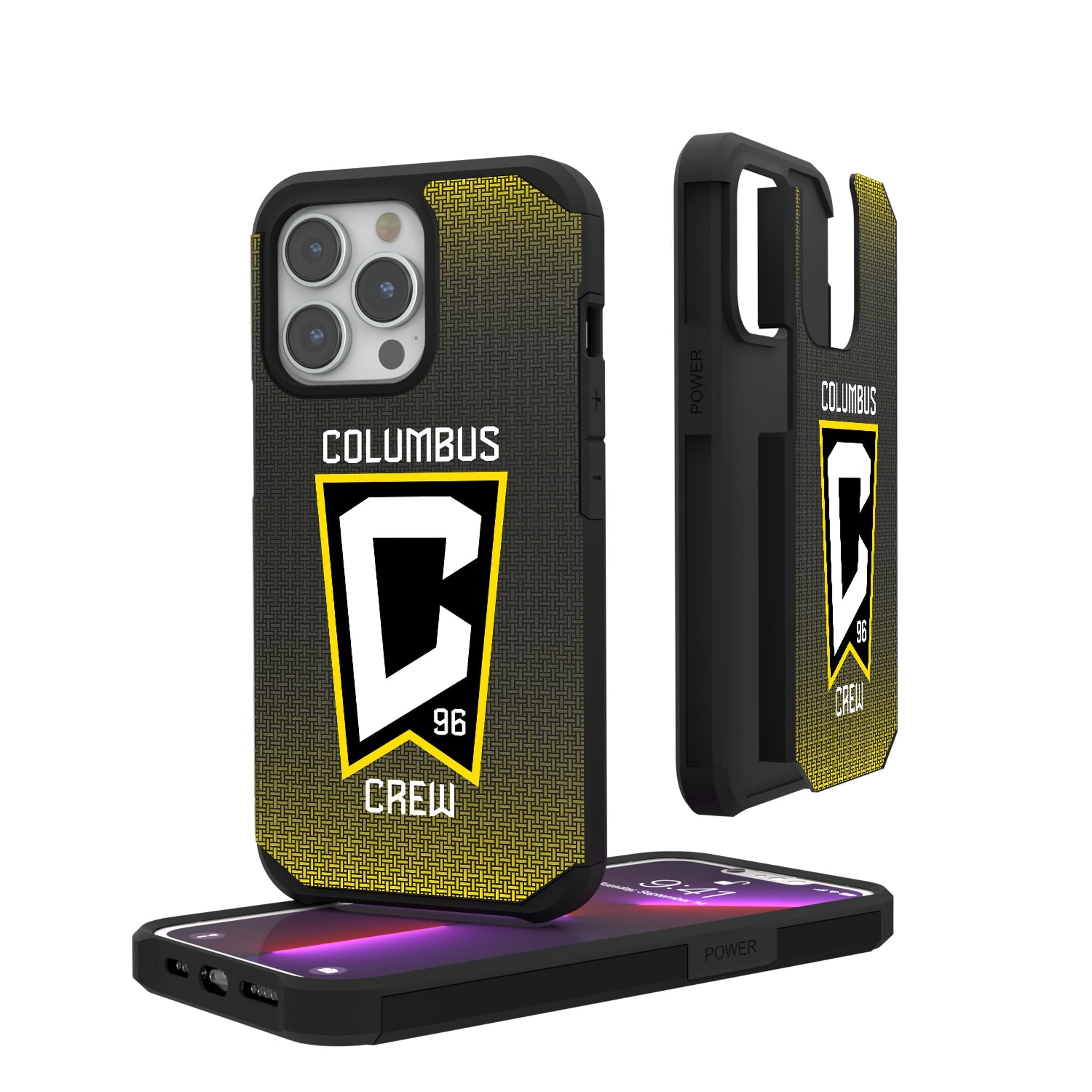 Columbus Crew  Linen Rugged Phone Case