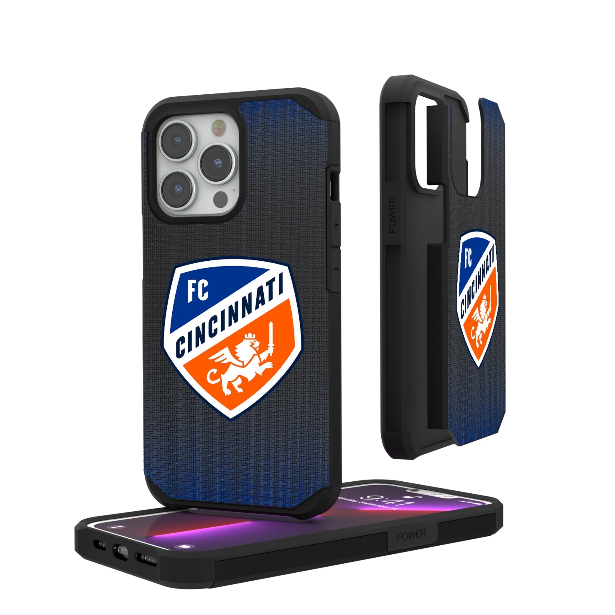 FC Cincinnati  Linen Rugged Phone Case 1