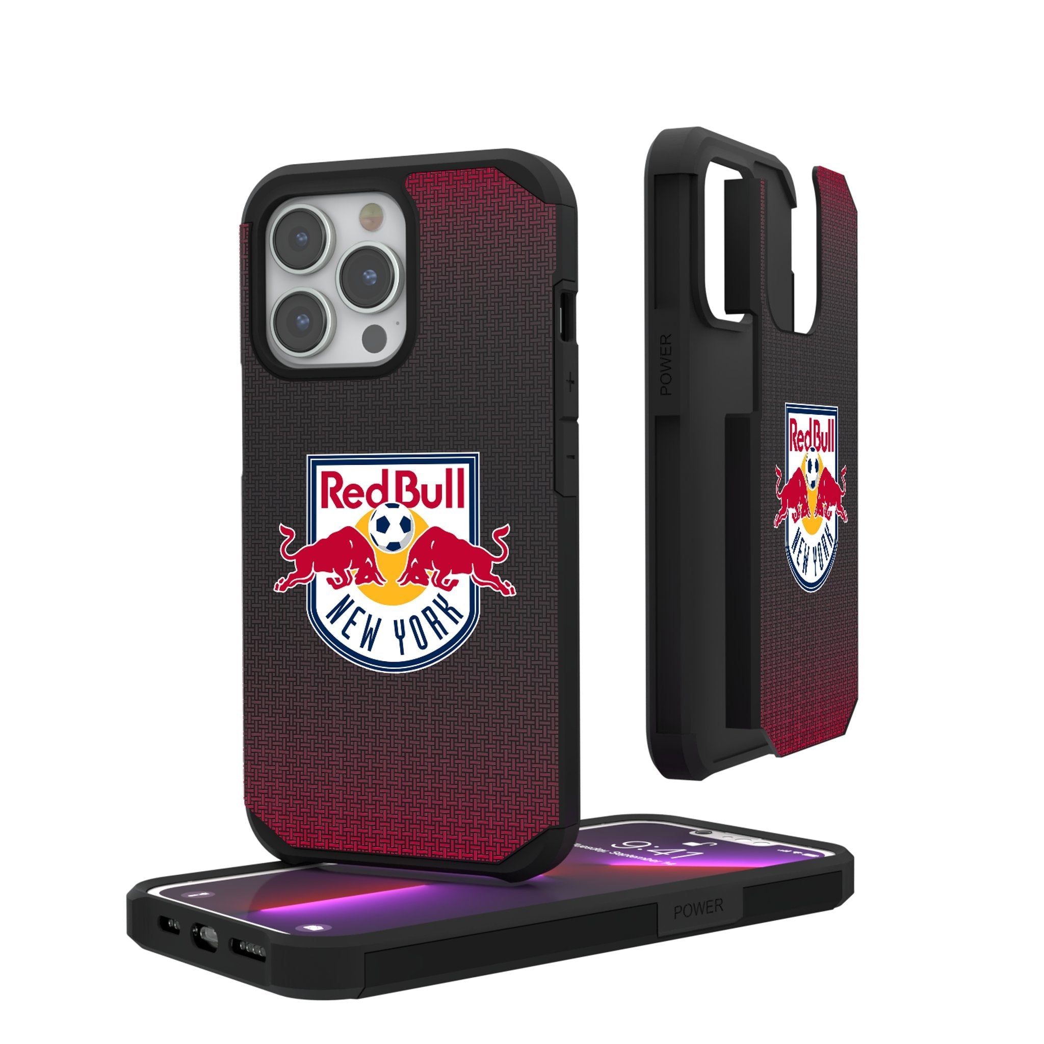 New York Red Bulls  Linen Rugged Phone Case