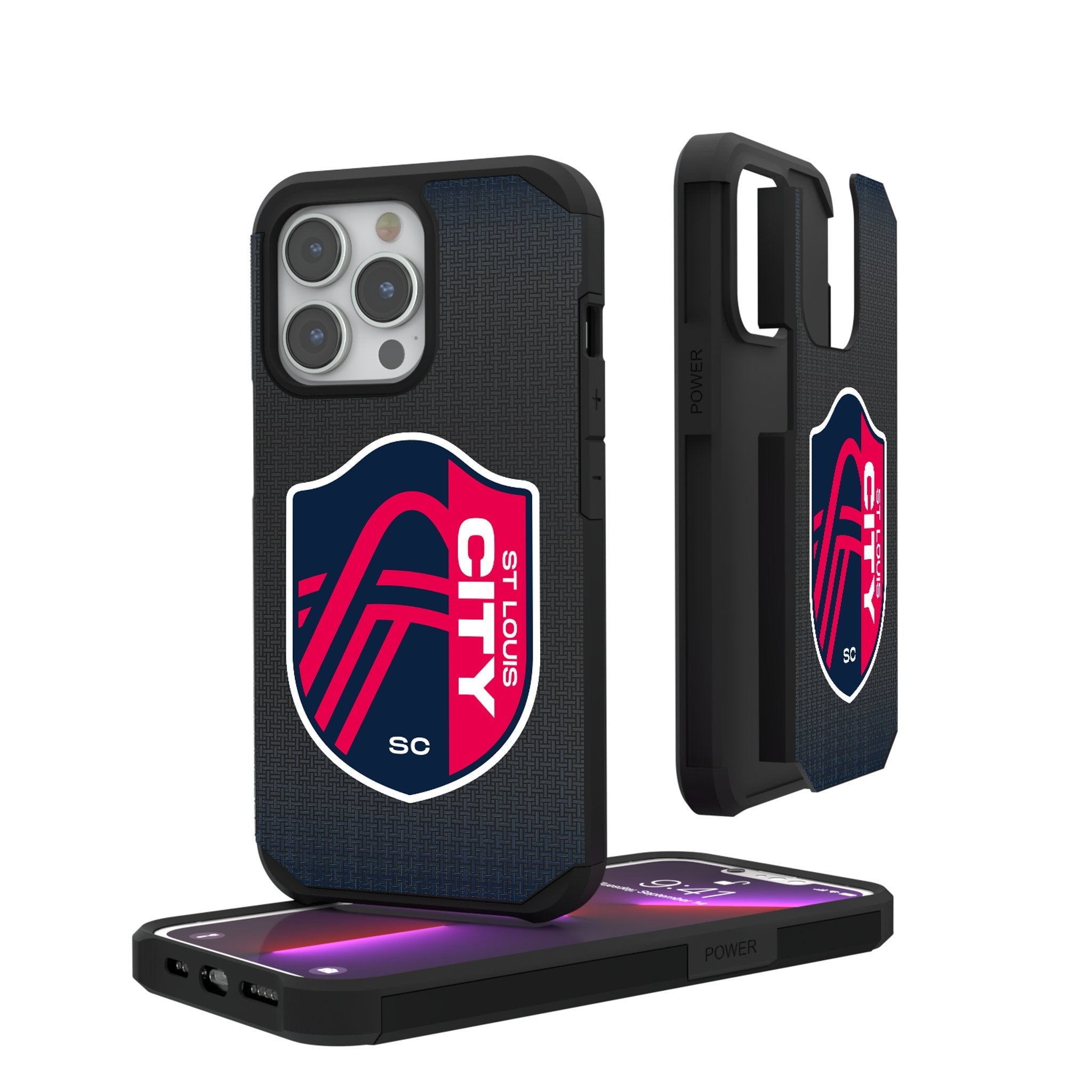 St. Louis CITY SC  Linen Rugged Phone Case