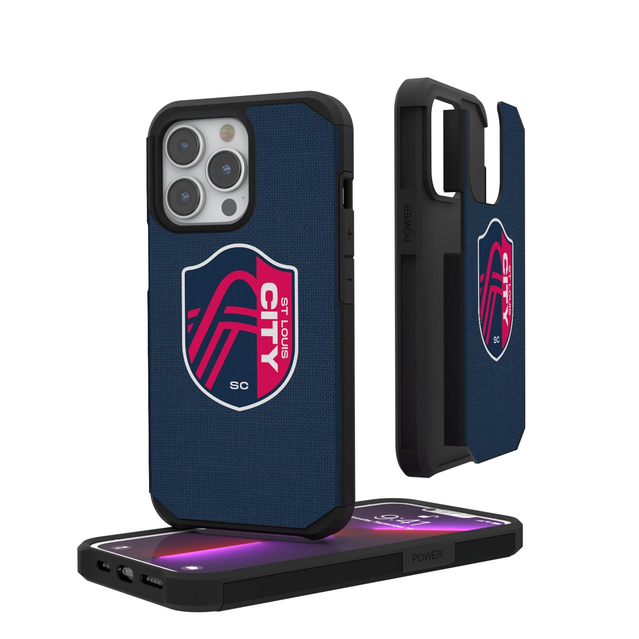 St. Louis CITY SC  Solid Rugged Phone Case