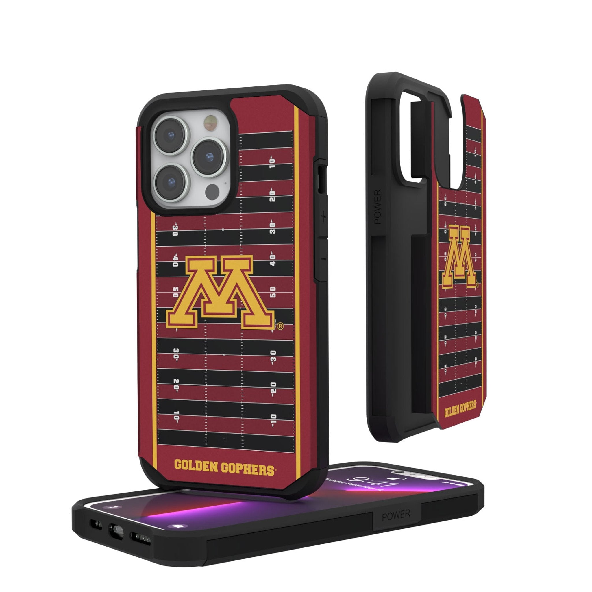 University of Minnesota Golden Gophers Field Rugged Phone Case