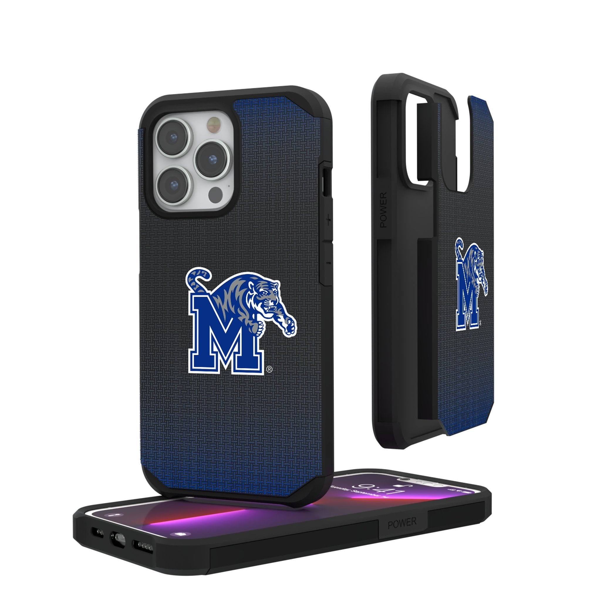 University of Memphis Tigers Linen Rugged Phone Case