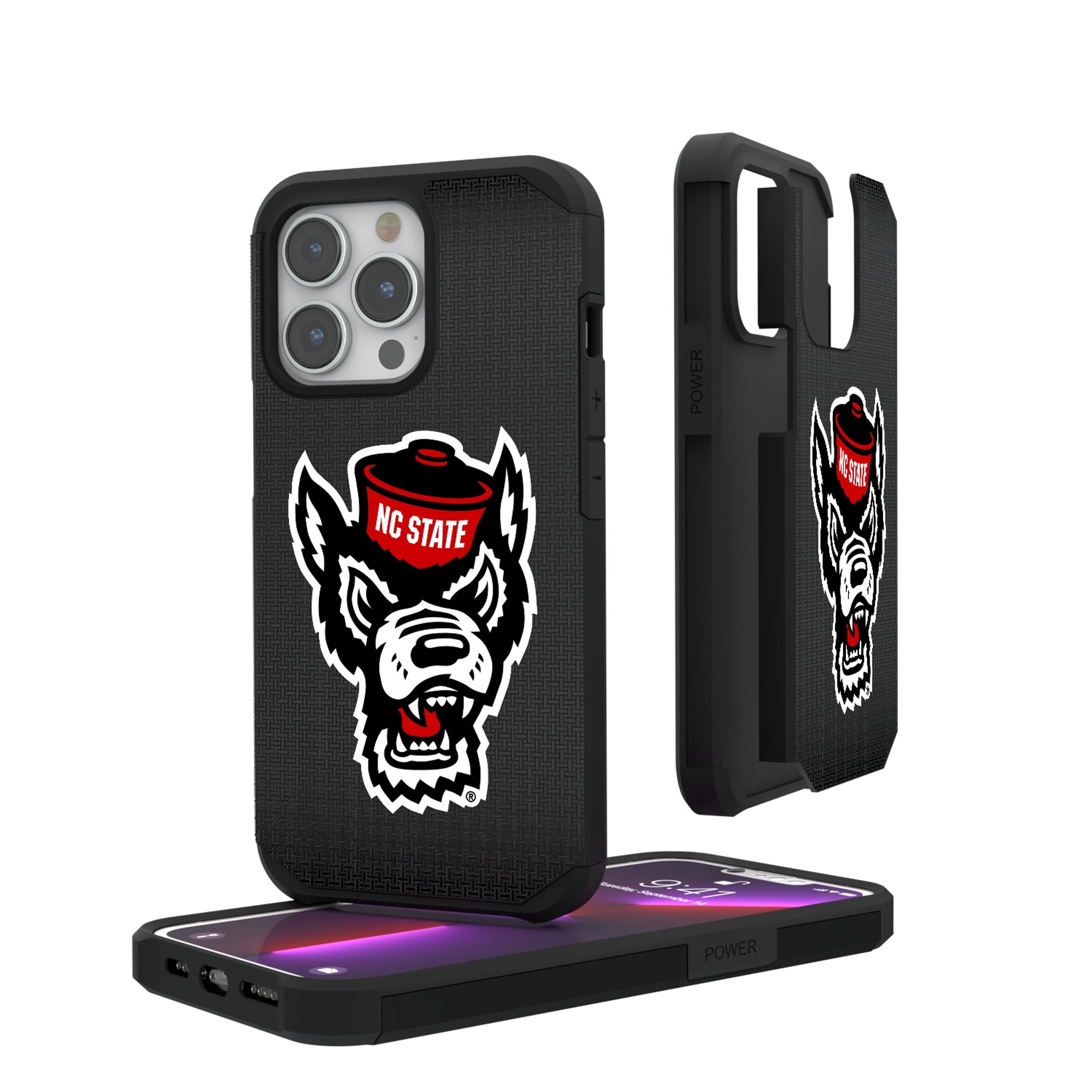 North Carolina State University Wolfpack Linen Rugged Phone Case