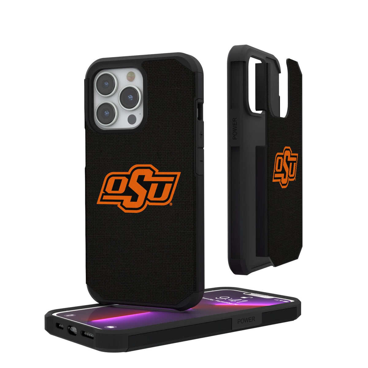 Oklahoma State University Cowboys Solid Rugged Phone Case