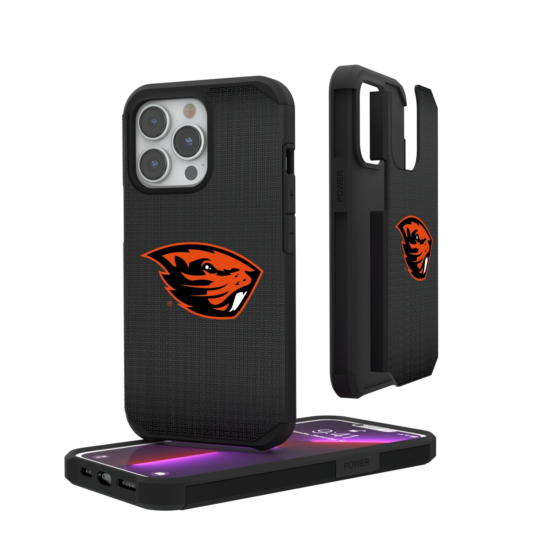 Oregon State University Beavers Linen Rugged Phone Case
