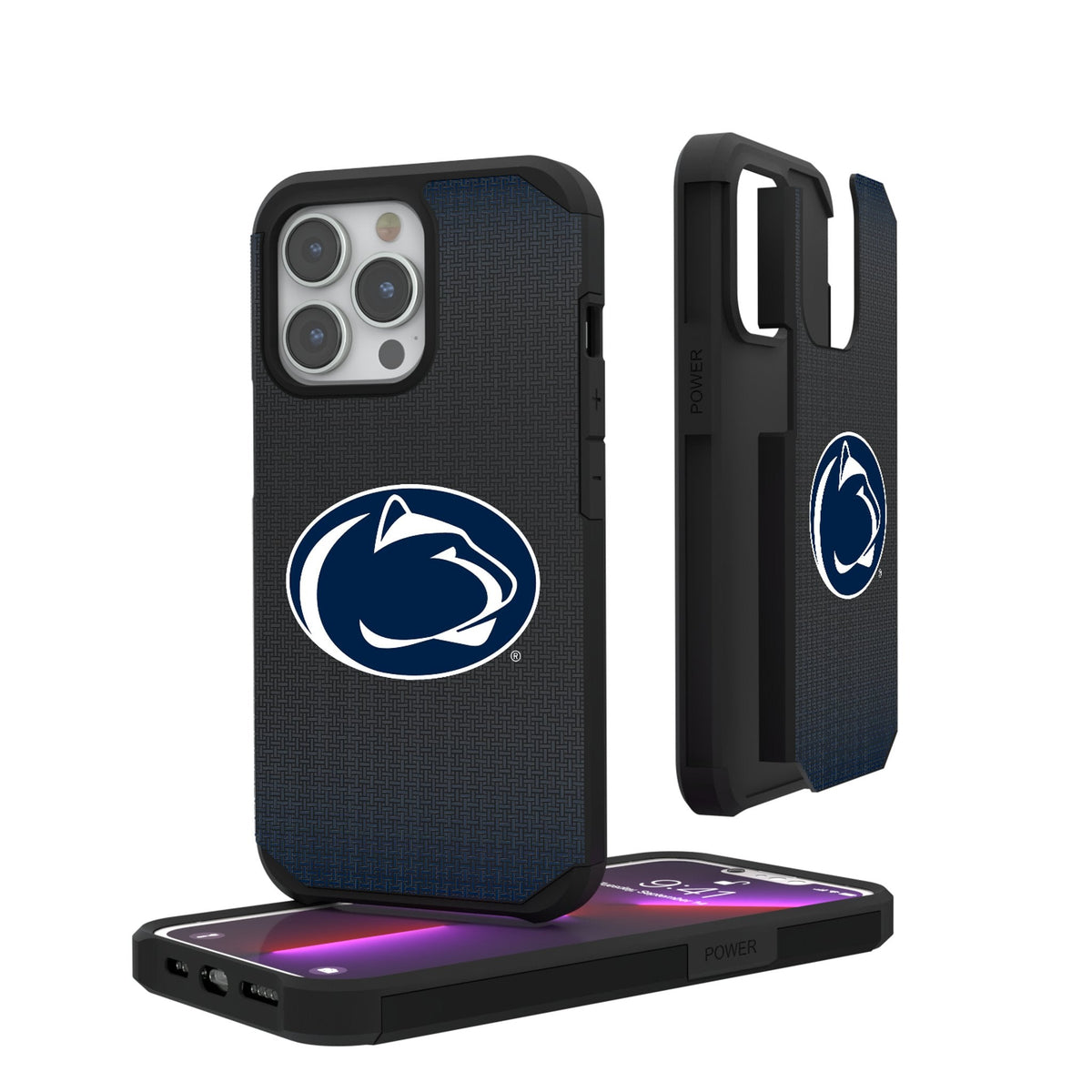Pennsylvania State University Nittany Lions Linen Rugged Phone Case 1