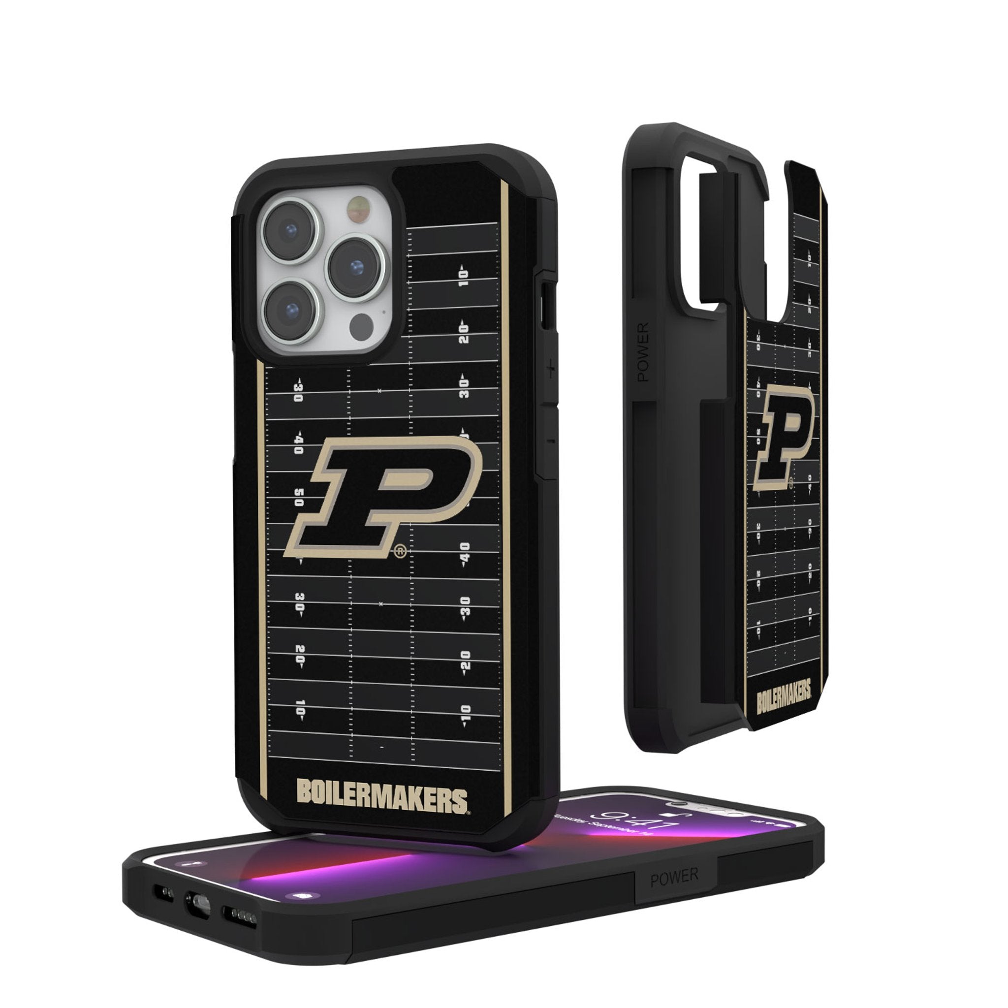 Purdue University Boilermakers Field Rugged Phone Case 1