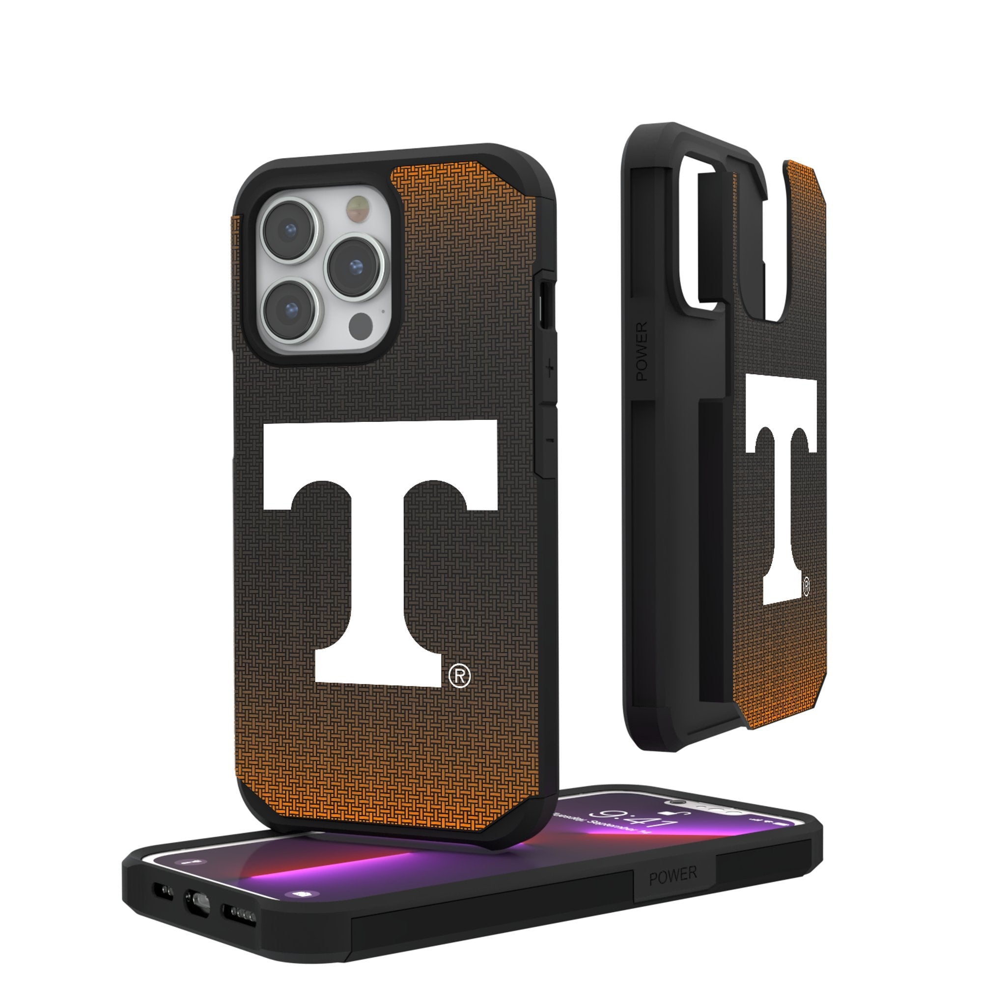 University of Tennessee Volunteers Linen Rugged Phone Case for Apple iPhone 1