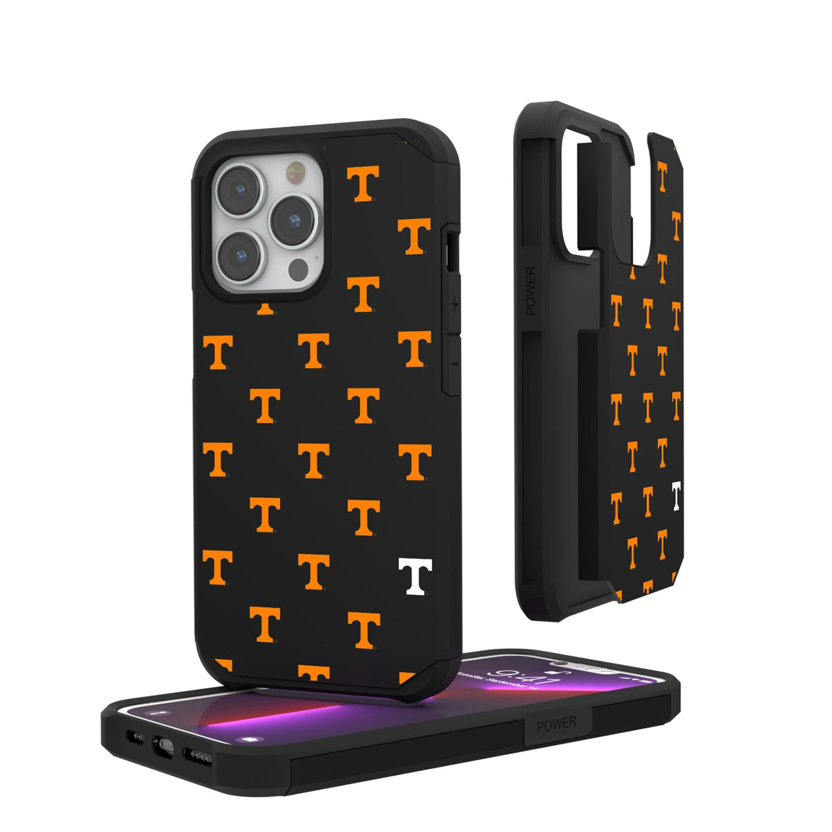 University of Tennessee Volunteers Fashion Pattern Rugged Phone Case for Apple iPhone 1