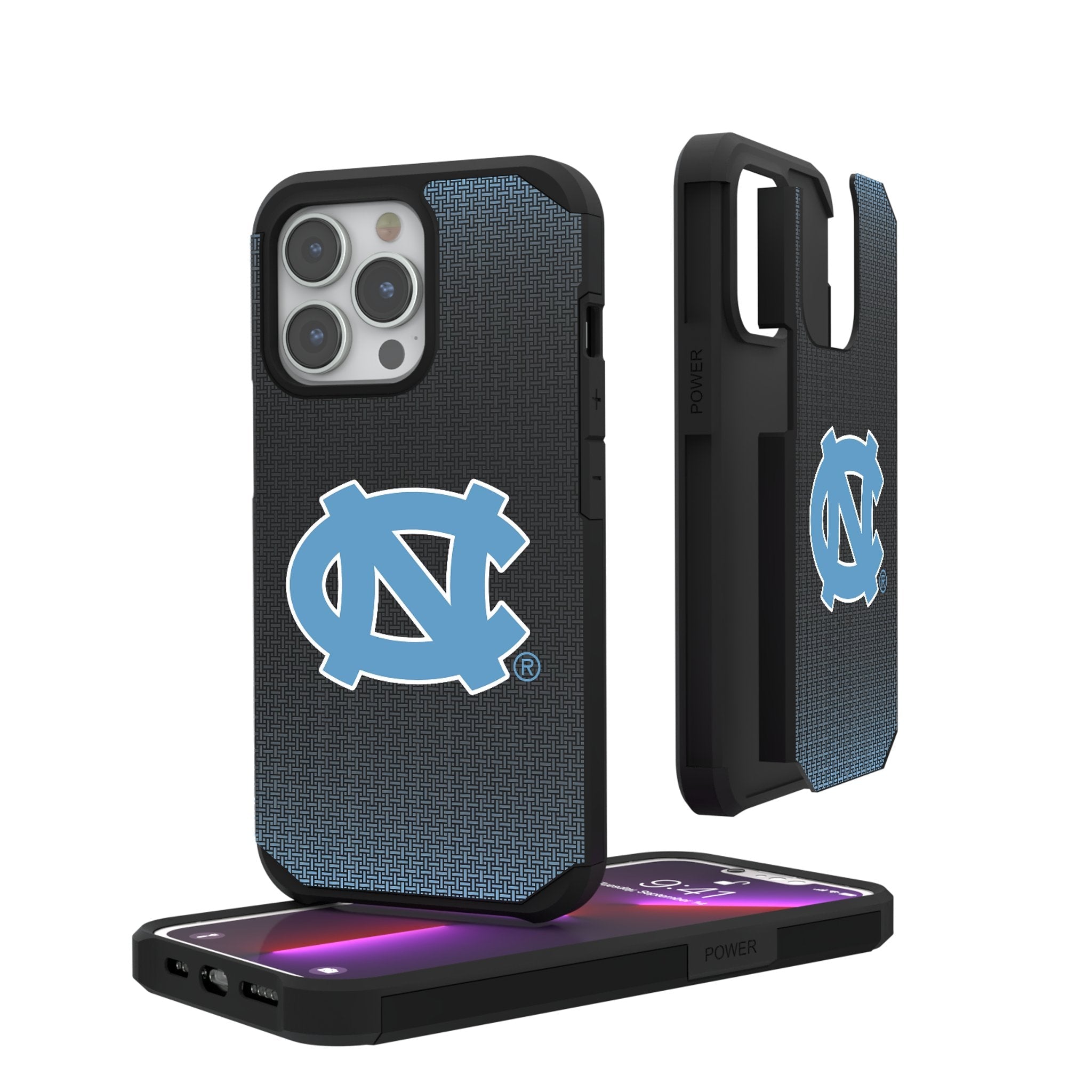 University of North Carolina Tar Heels Linen Rugged Phone Case 1