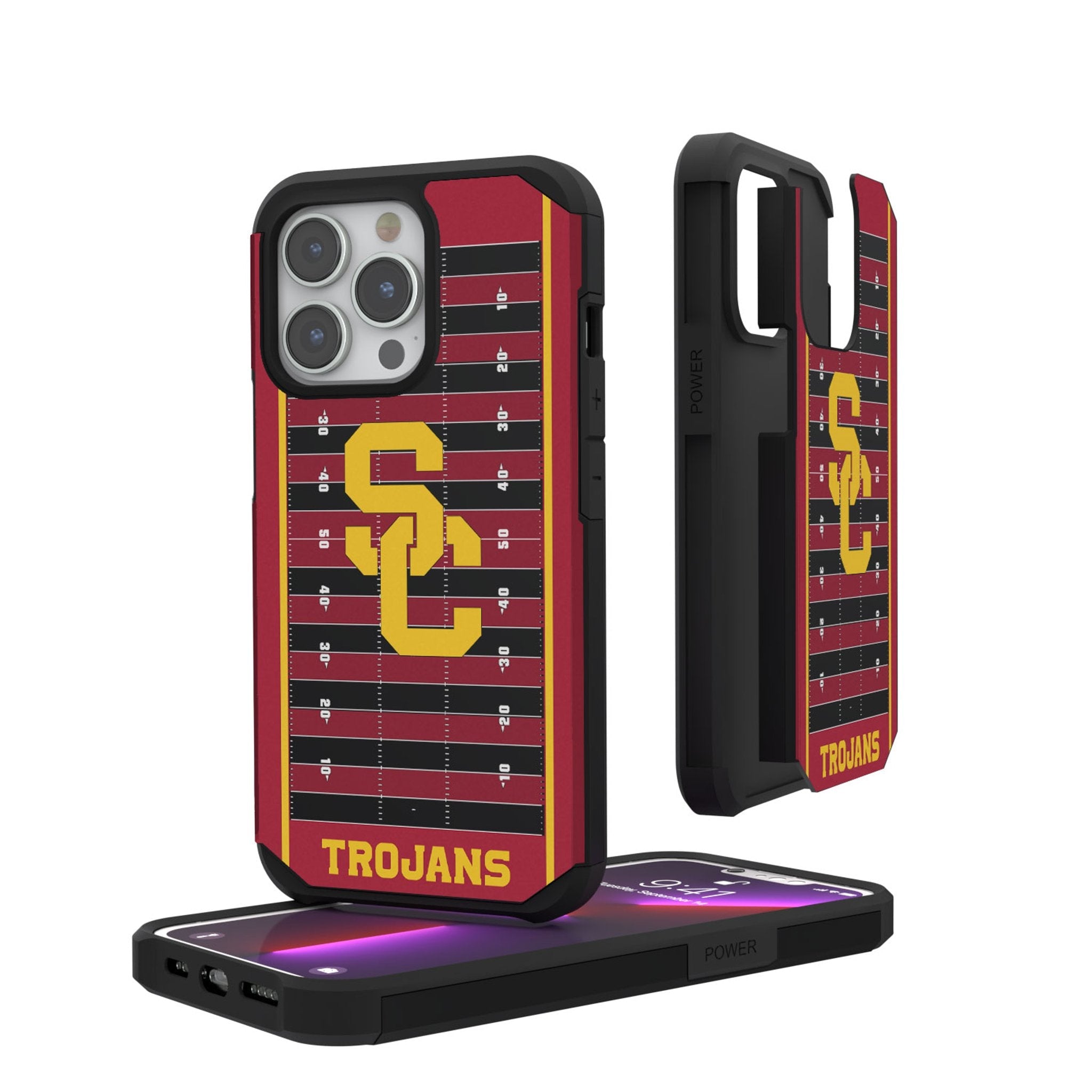 University of Southern California Trojans Field Rugged Phone Case 1