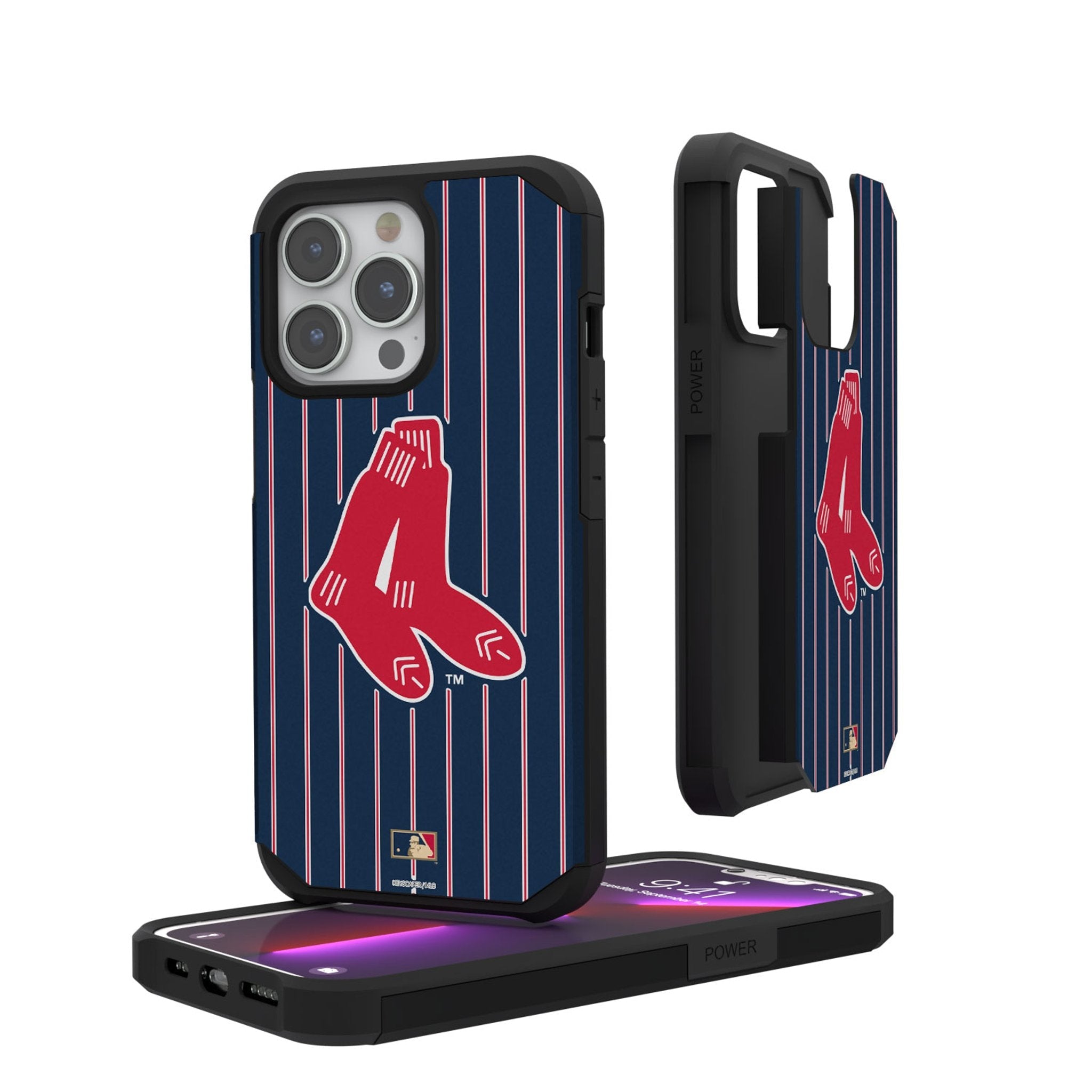 Boston Red Sox 1924-1960 - Cooperstown Collection Pinstripe Rugged Phone Case