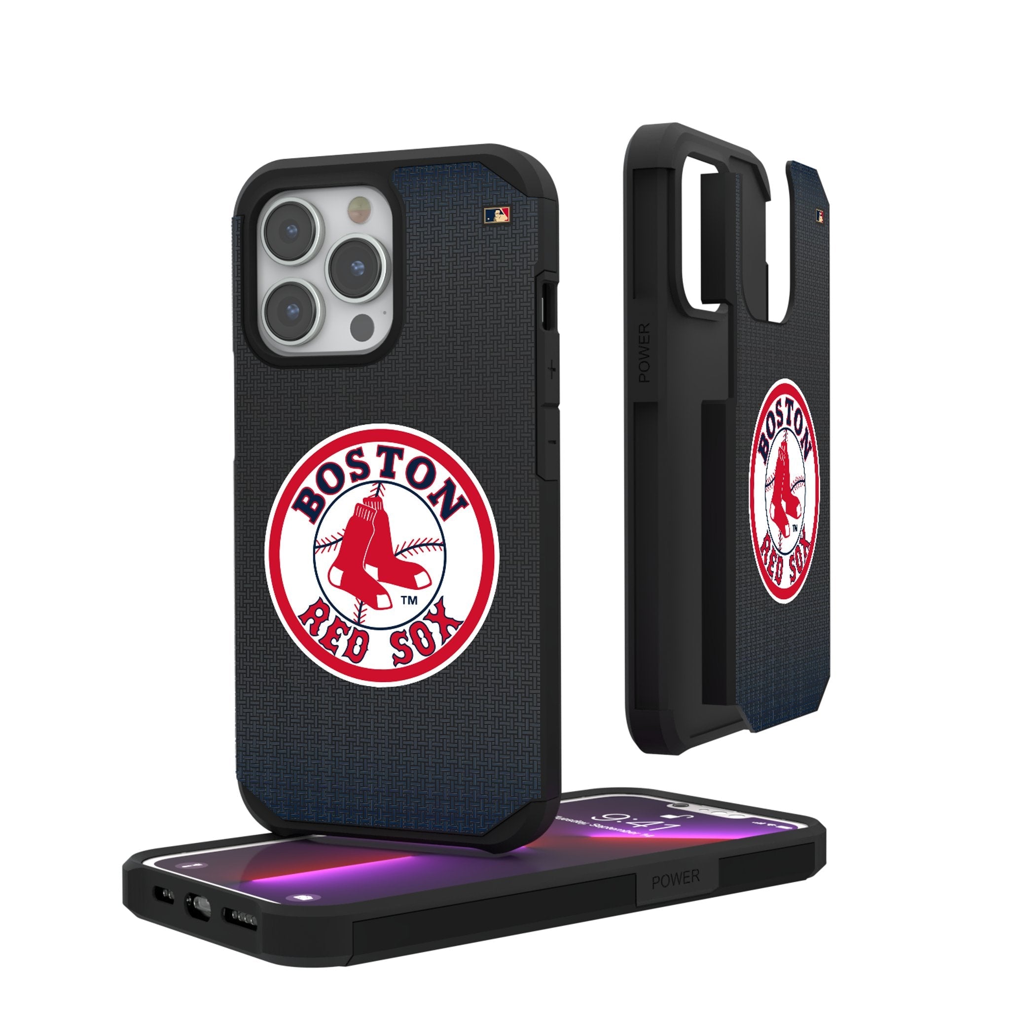 Boston Red Sox 1976-2008 - Cooperstown Collection Linen Rugged Phone Case