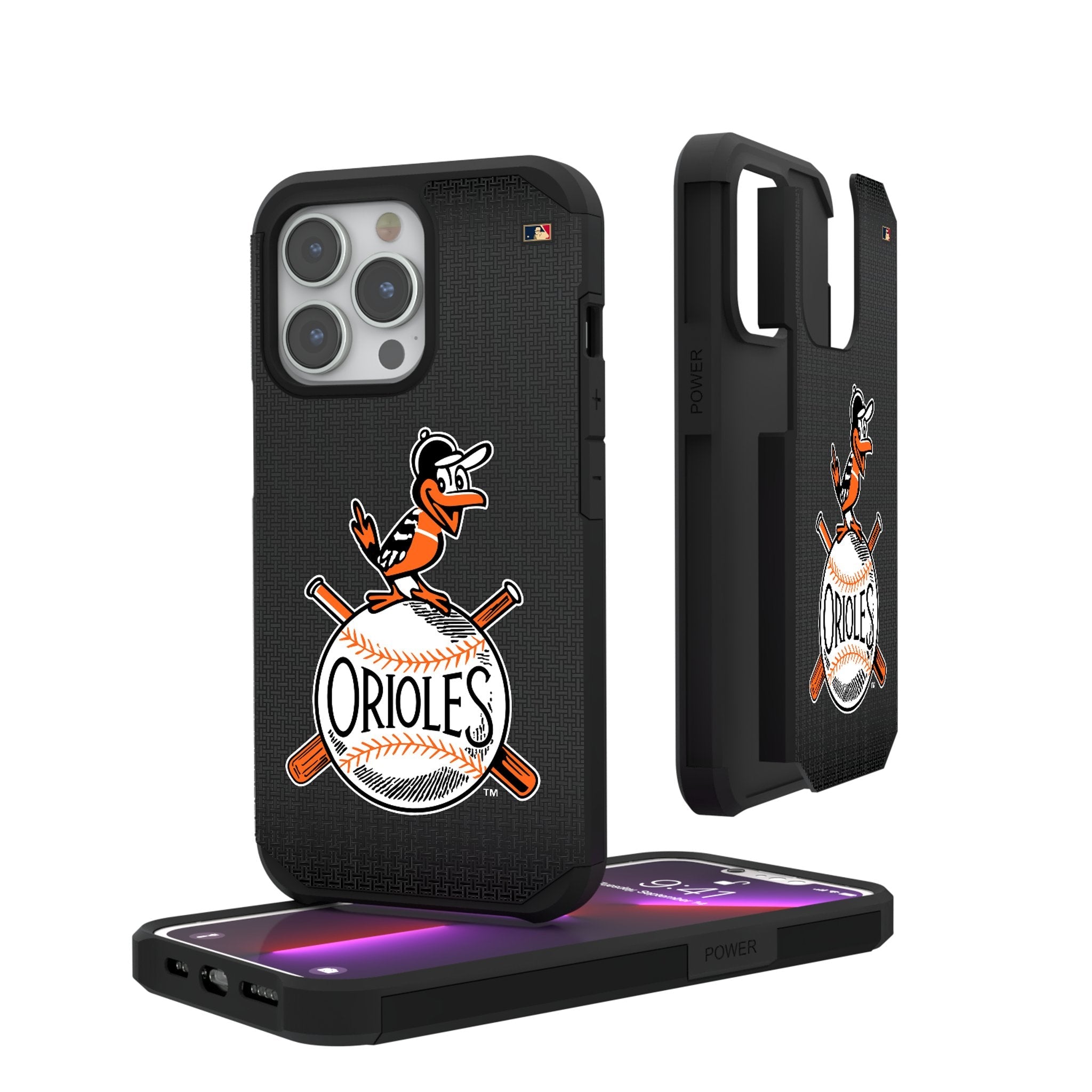 Baltimore Orioles 1954-1963 - Cooperstown Collection Linen Rugged Phone Case