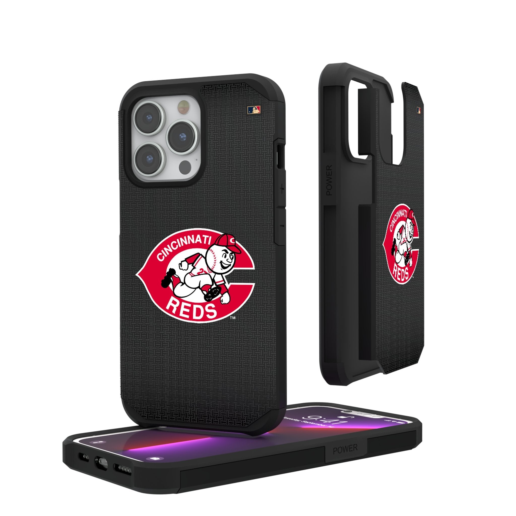 Cincinnati Reds 1974-1992 - Cooperstown Collection Linen Rugged Phone Case