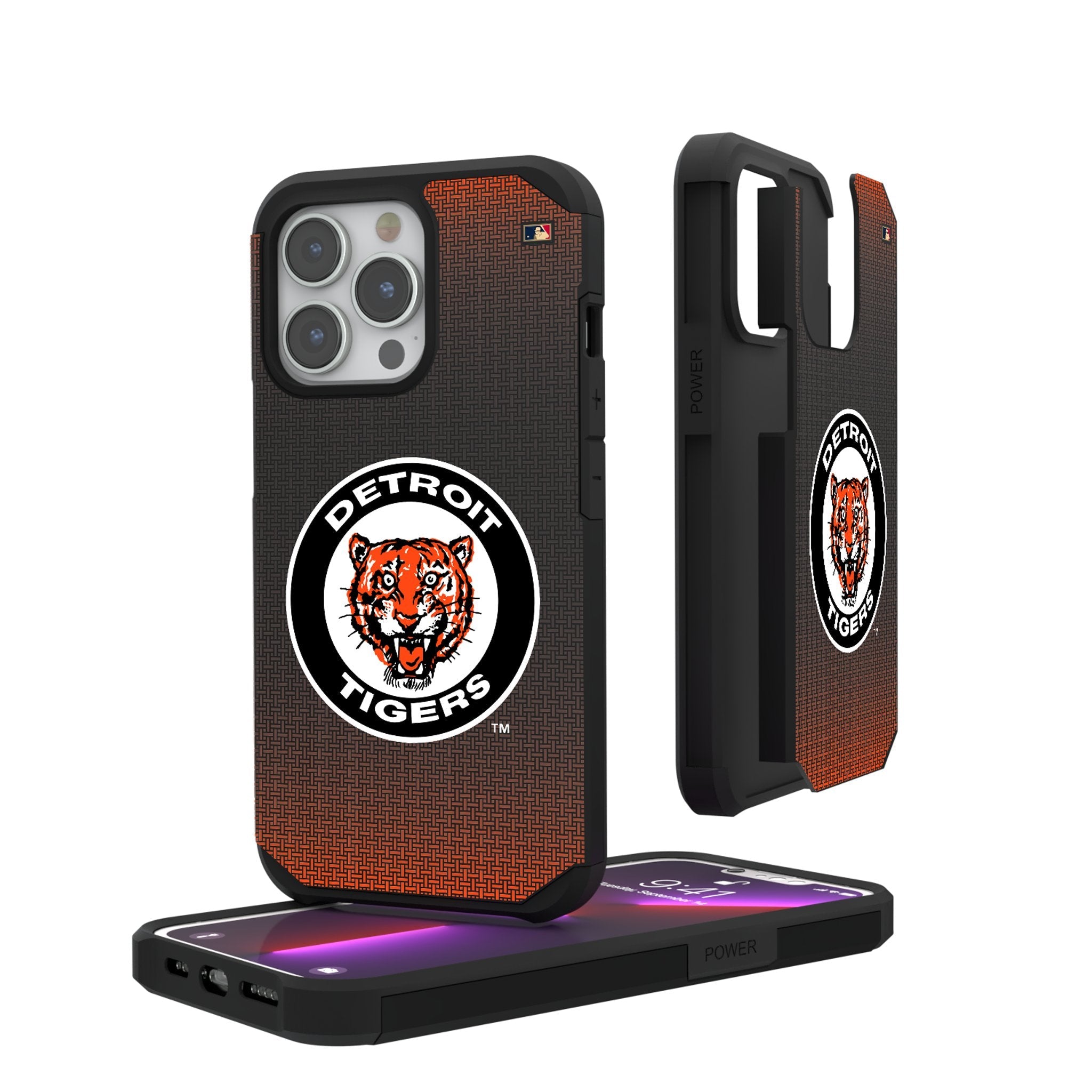 Detroit Tigers 1961-1963 - Cooperstown Collection Linen Rugged Phone Case