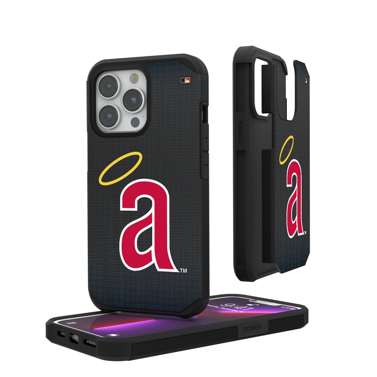 LA Angels 1971 - Cooperstown Collection Linen Rugged Phone Case 1