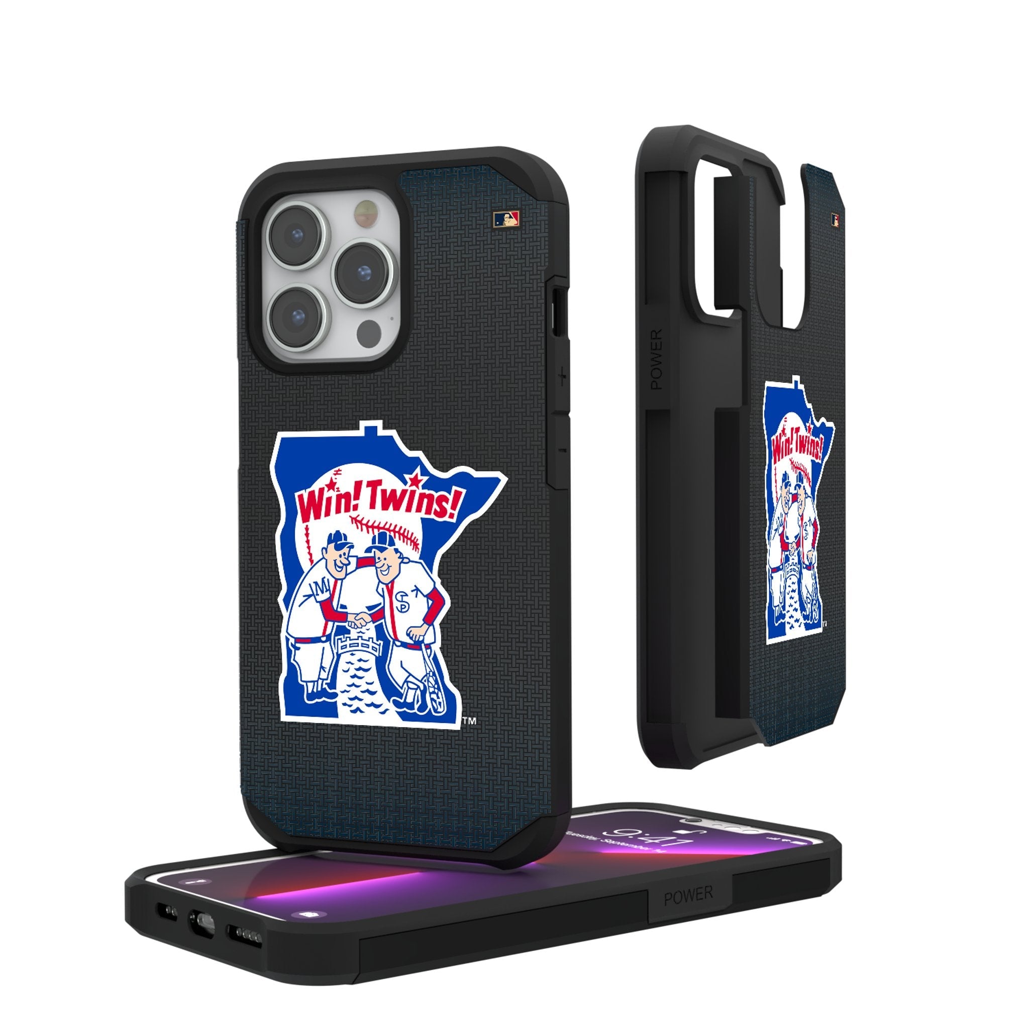 Minnesota Twins 1976-1986 - Cooperstown Collection Linen Rugged Phone Case 1