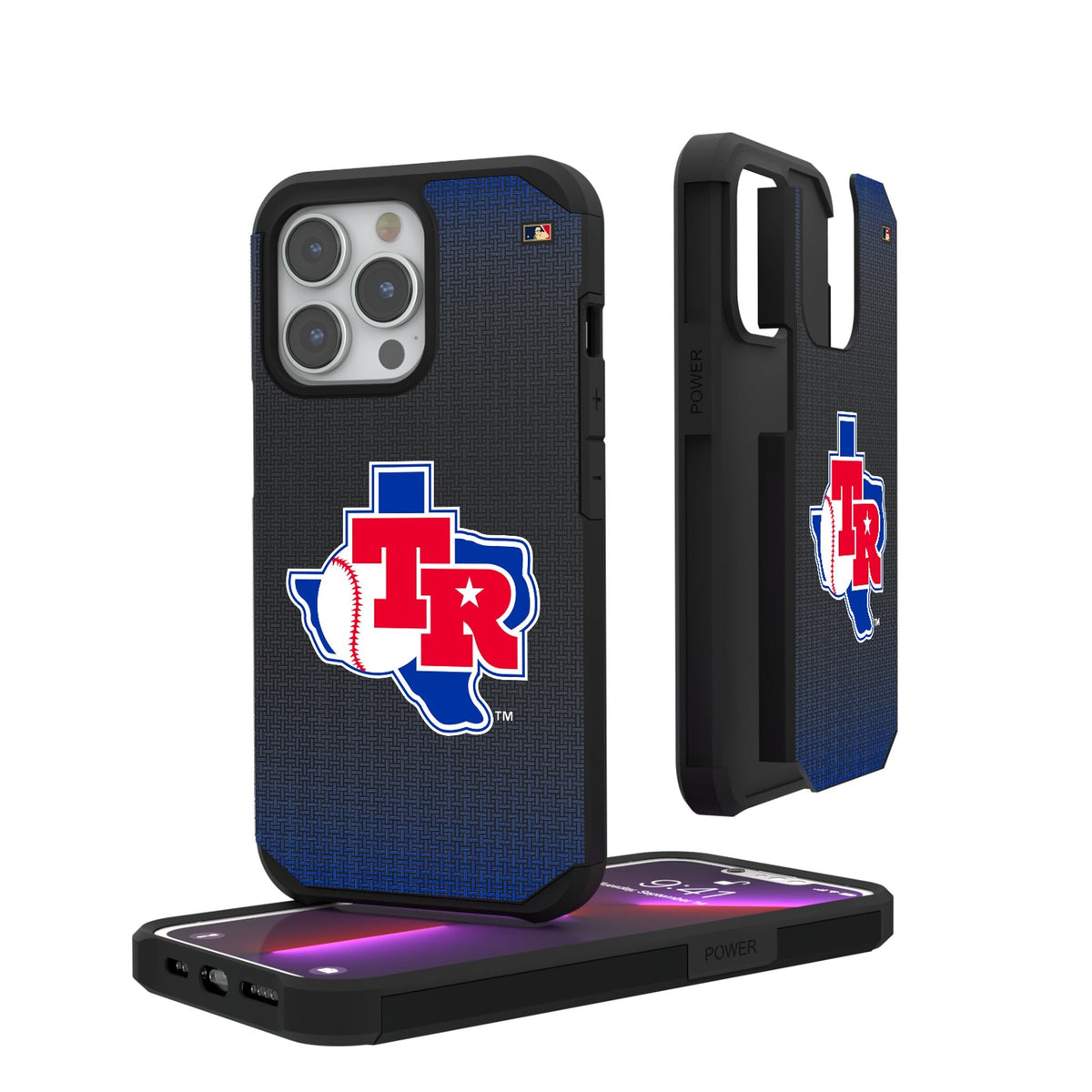 Texas Rangers 1981-1983 - Cooperstown Collection Linen Rugged Phone Case