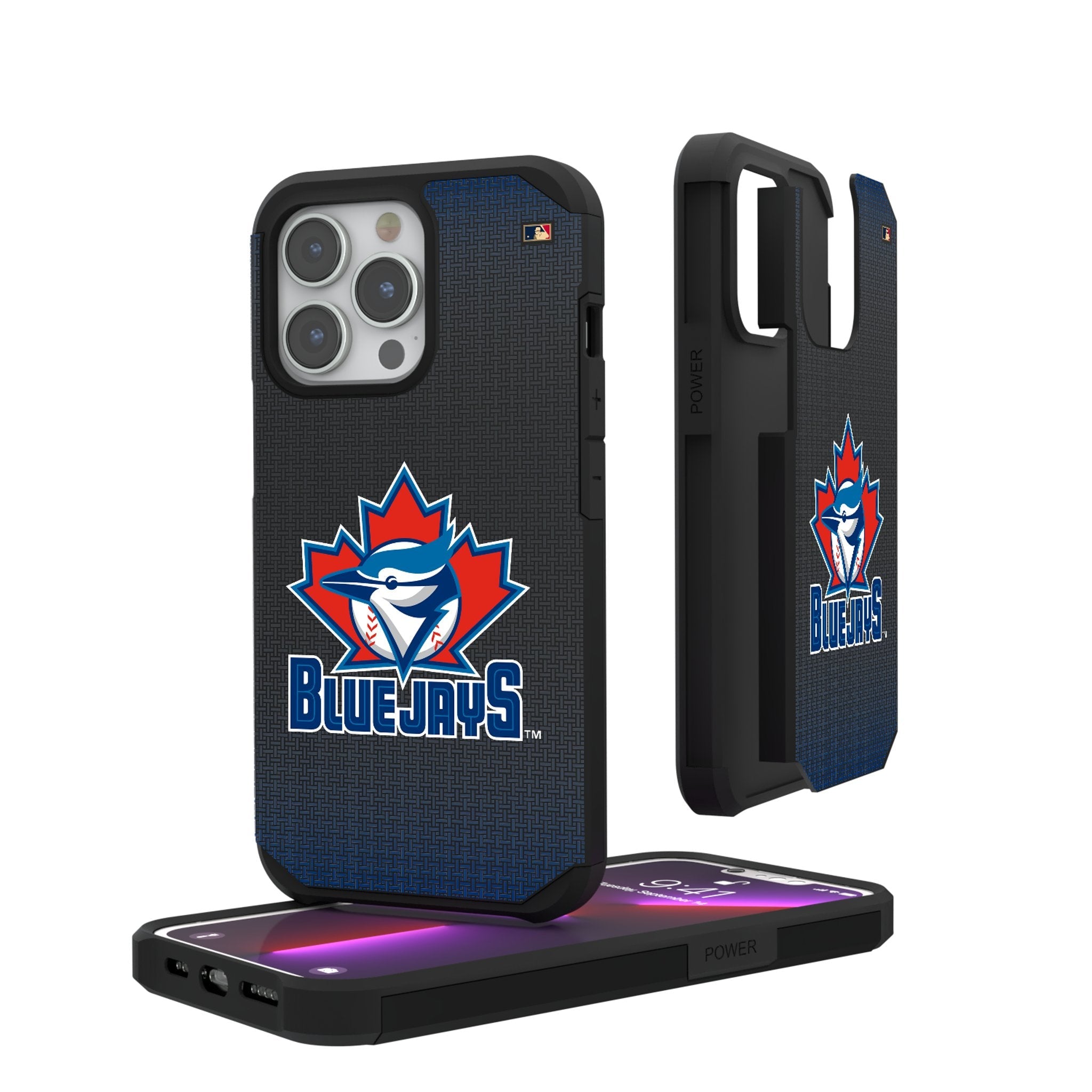 Toronto Blue Jays 1997-2002 - Cooperstown Collection Linen Rugged Phone Case 1