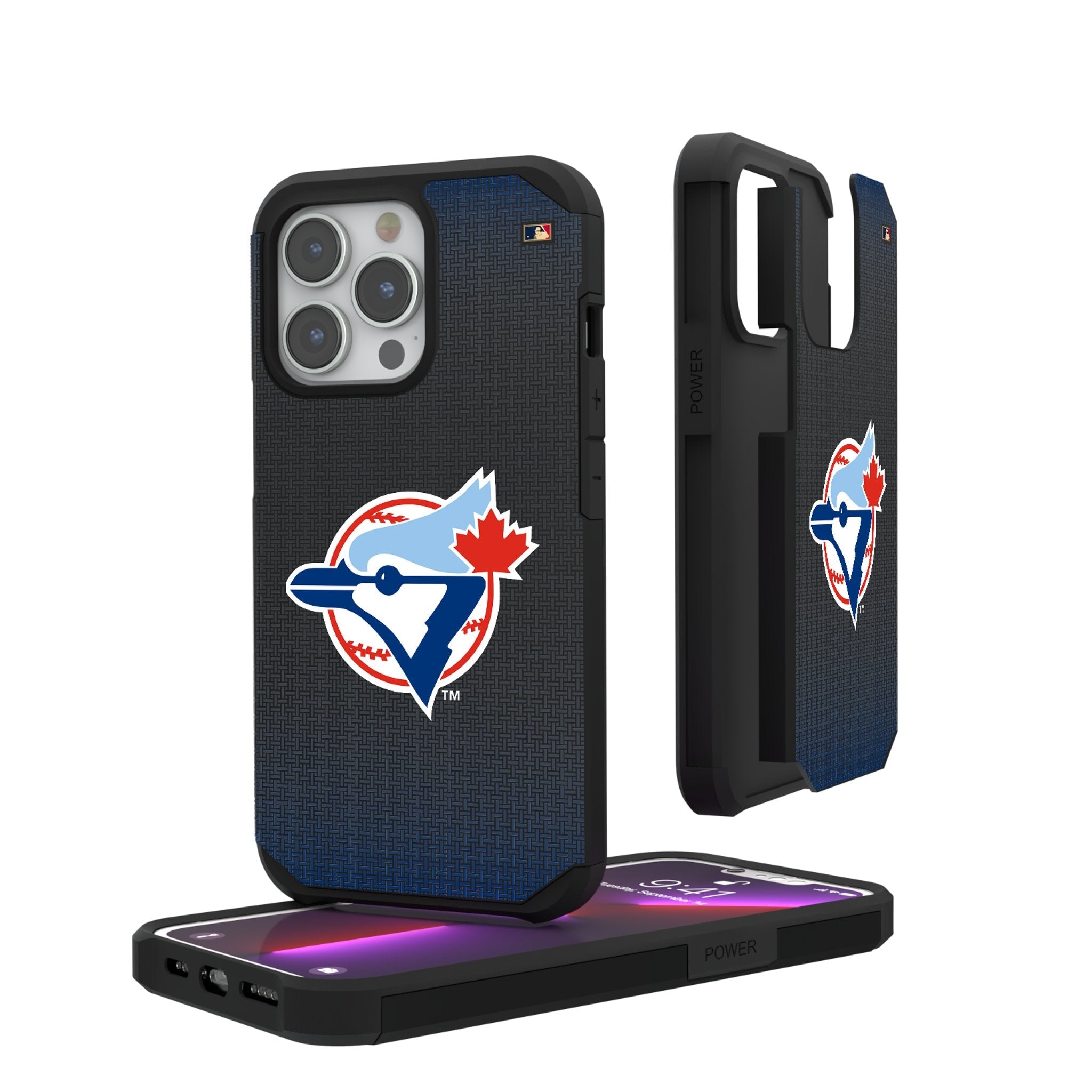 Toronto Blue Jays 1977-1988 - Cooperstown Collection Linen Rugged Phone Case 1