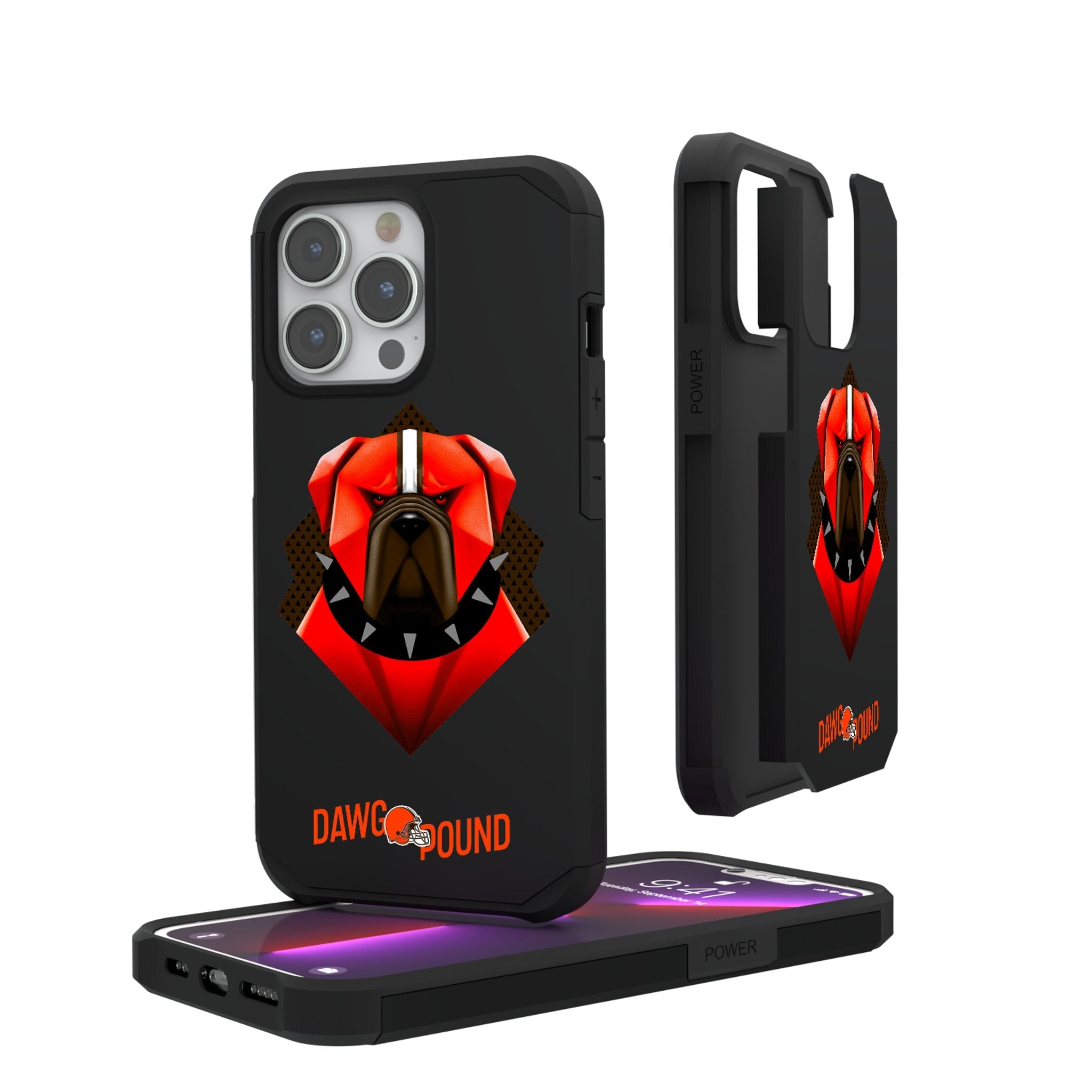 Cleveland Browns 2024 Illustrated Limited Edition Rugged Phone Case 1