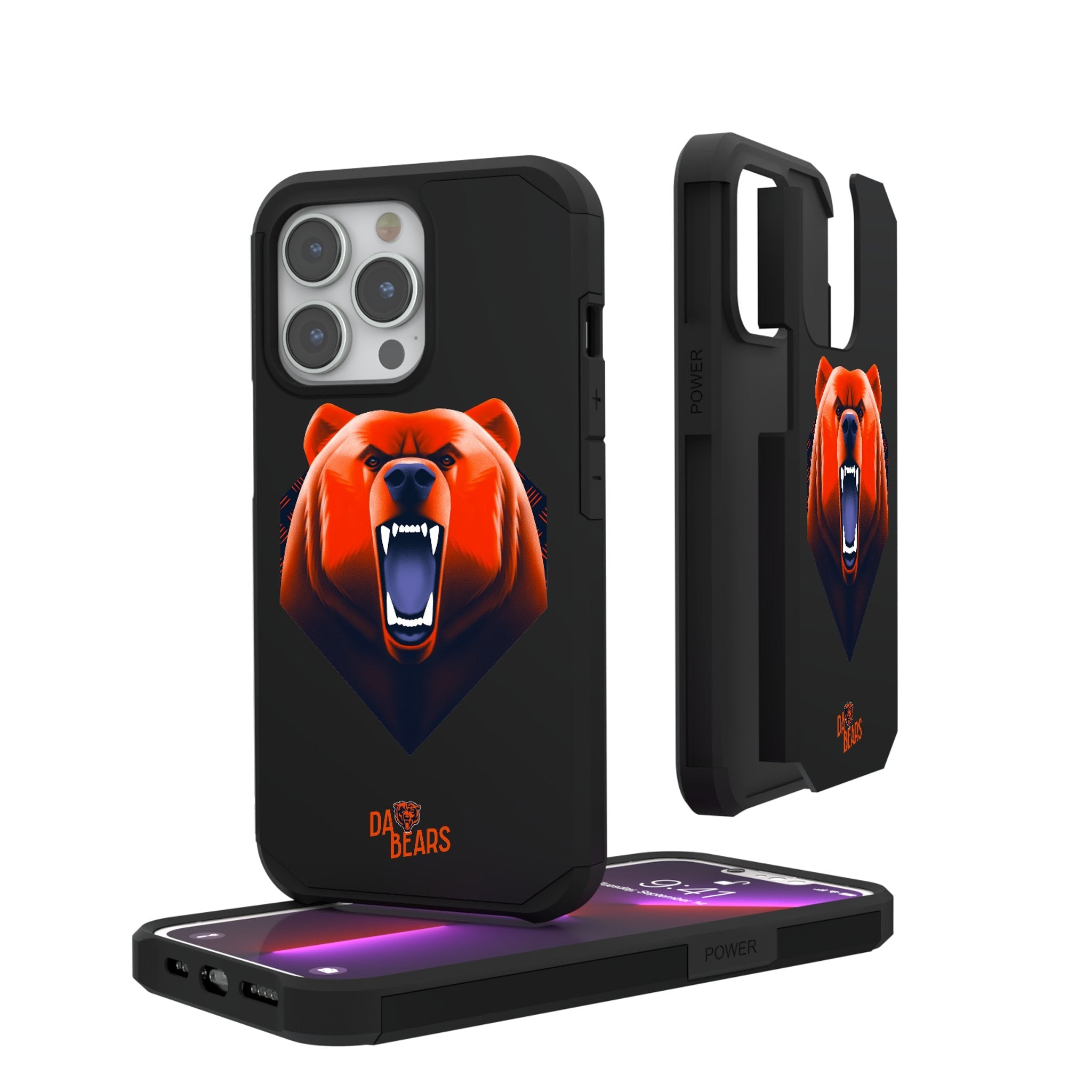 Chicago Bears 2024 Illustrated Limited Edition Rugged Phone Case 1