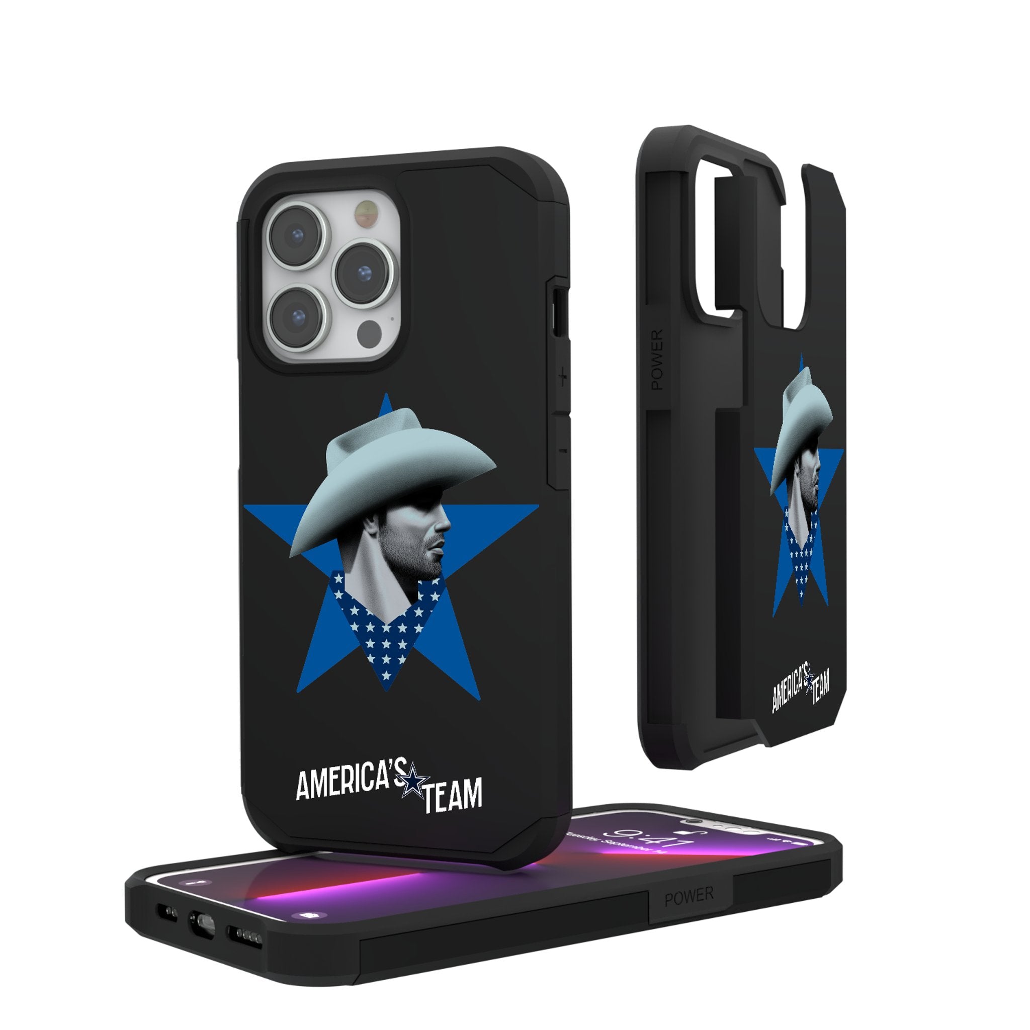 Dallas Cowboys 2024 Illustrated Limited Edition Rugged Phone Case 1
