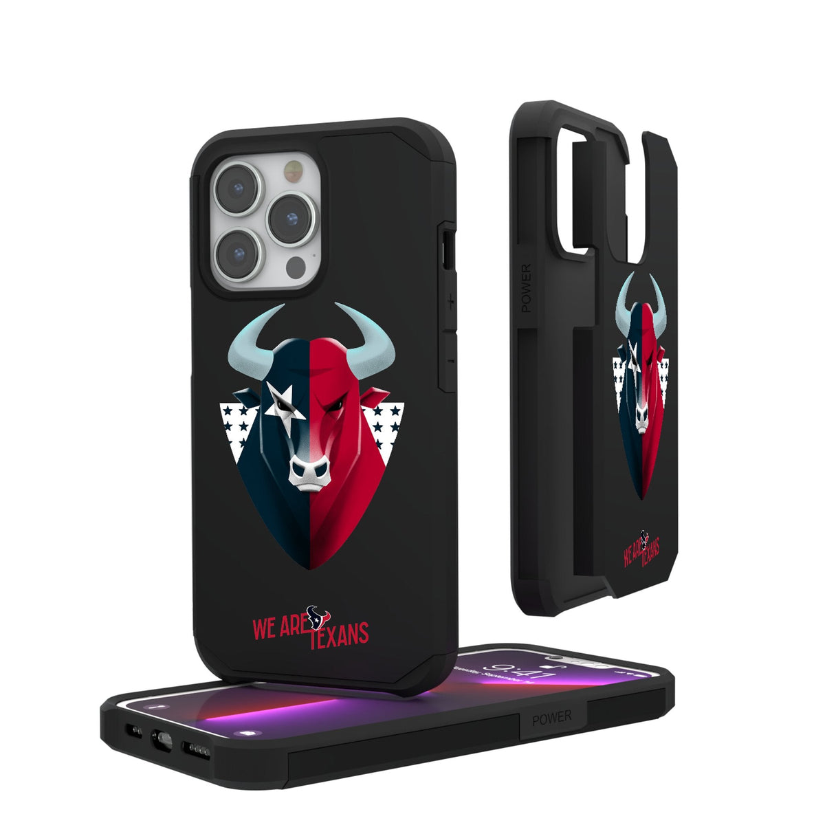 Houston Texans 2024 Illustrated Limited Edition Rugged Phone Case 1