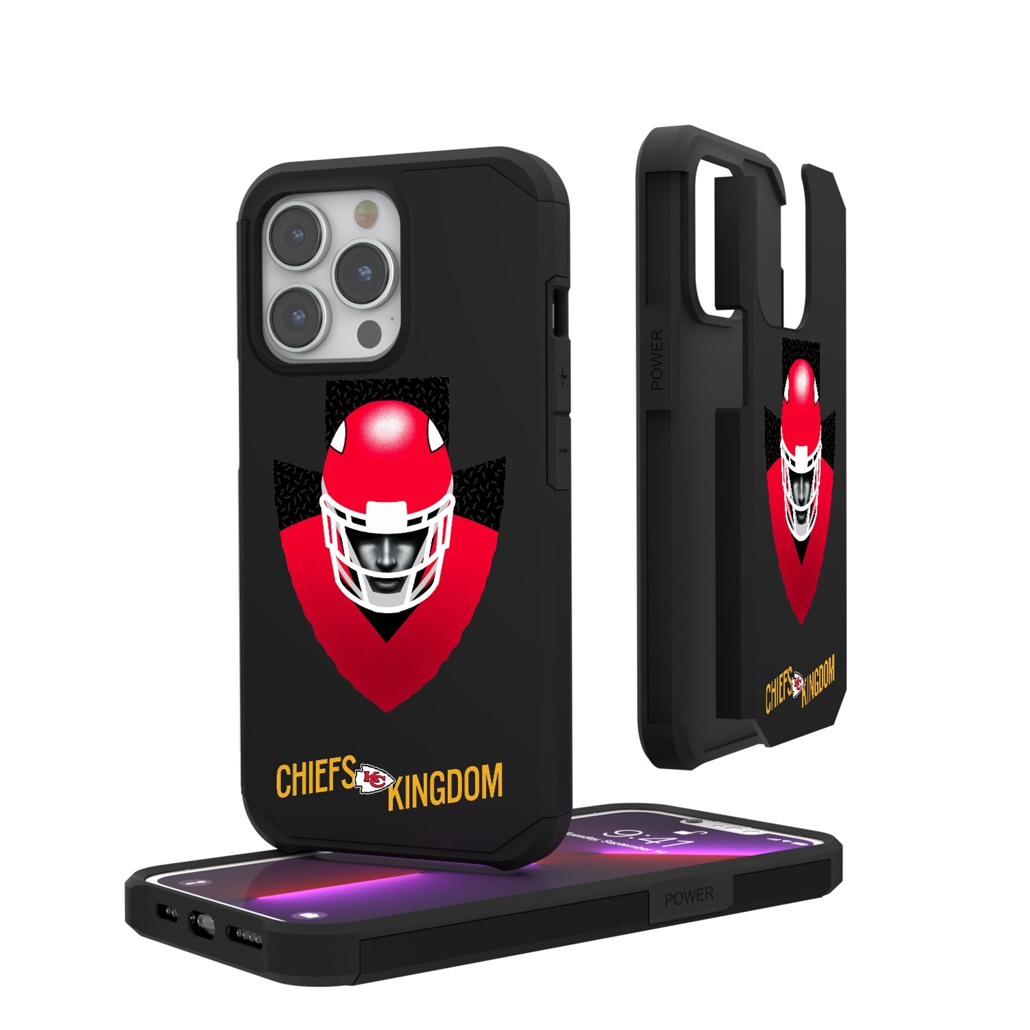 Kansas City Chiefs 2024 Illustrated Limited Edition Rugged Phone Case 1