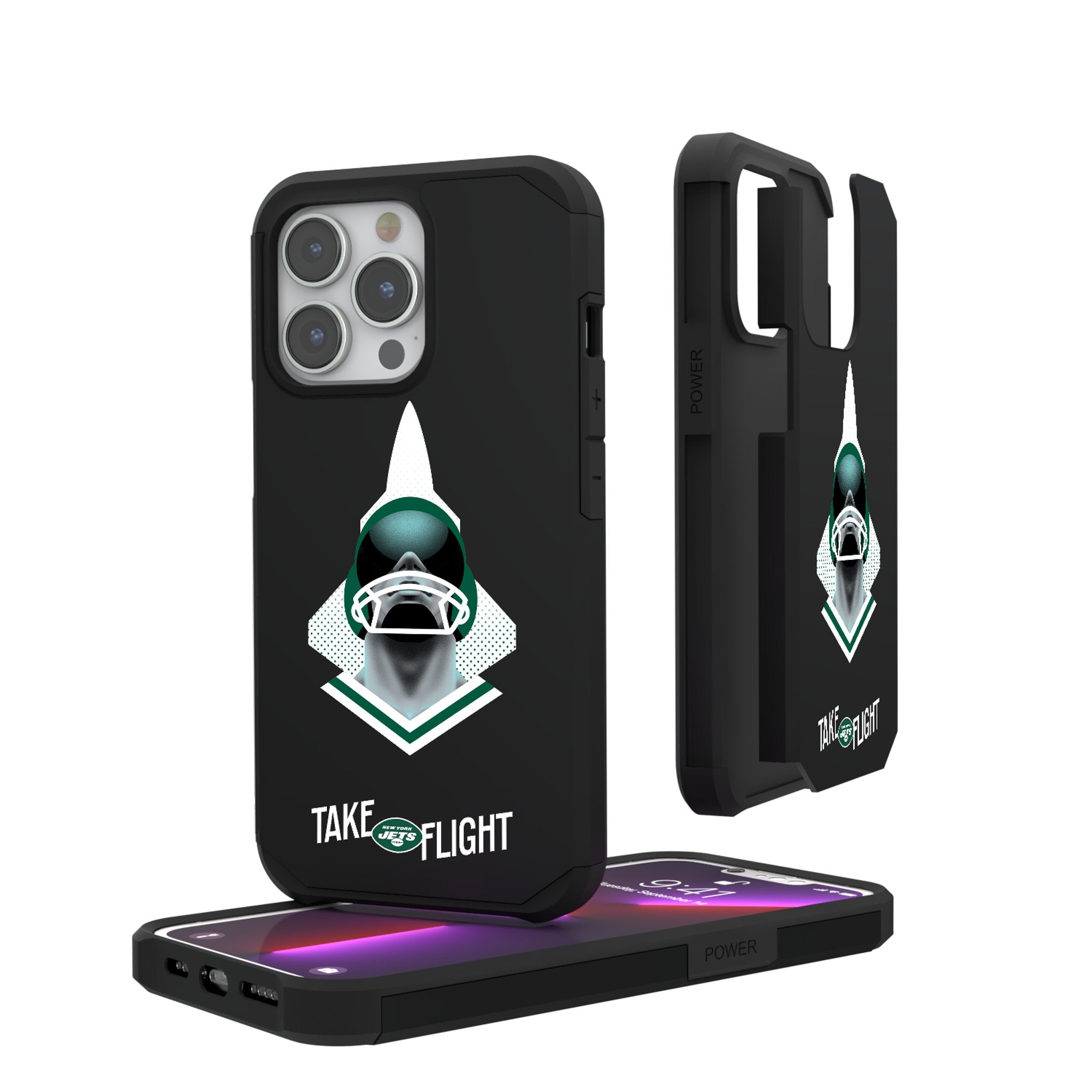 New York Jets 2024 Illustrated Limited Edition Rugged Phone Case 1